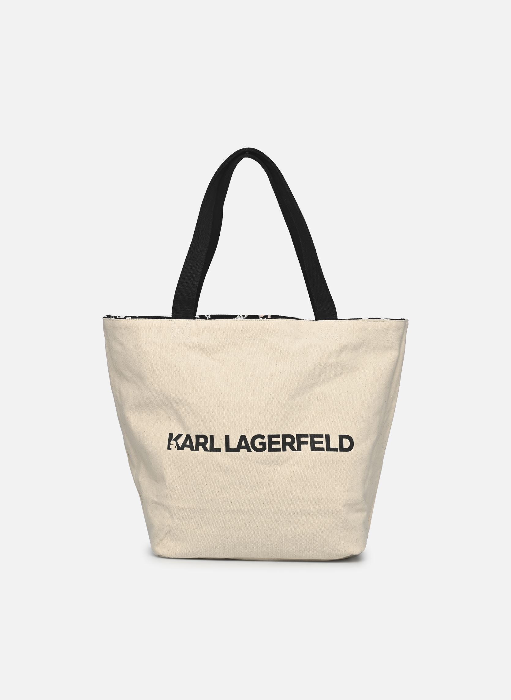 Shopper K/Ikonik 2.0 Choup Aop Revshop damen schwarz Karl Lagerfeld Shopper K/Ikonik 2.0 Choup Aop Revshop damen schwarz BLACK/NATURAL