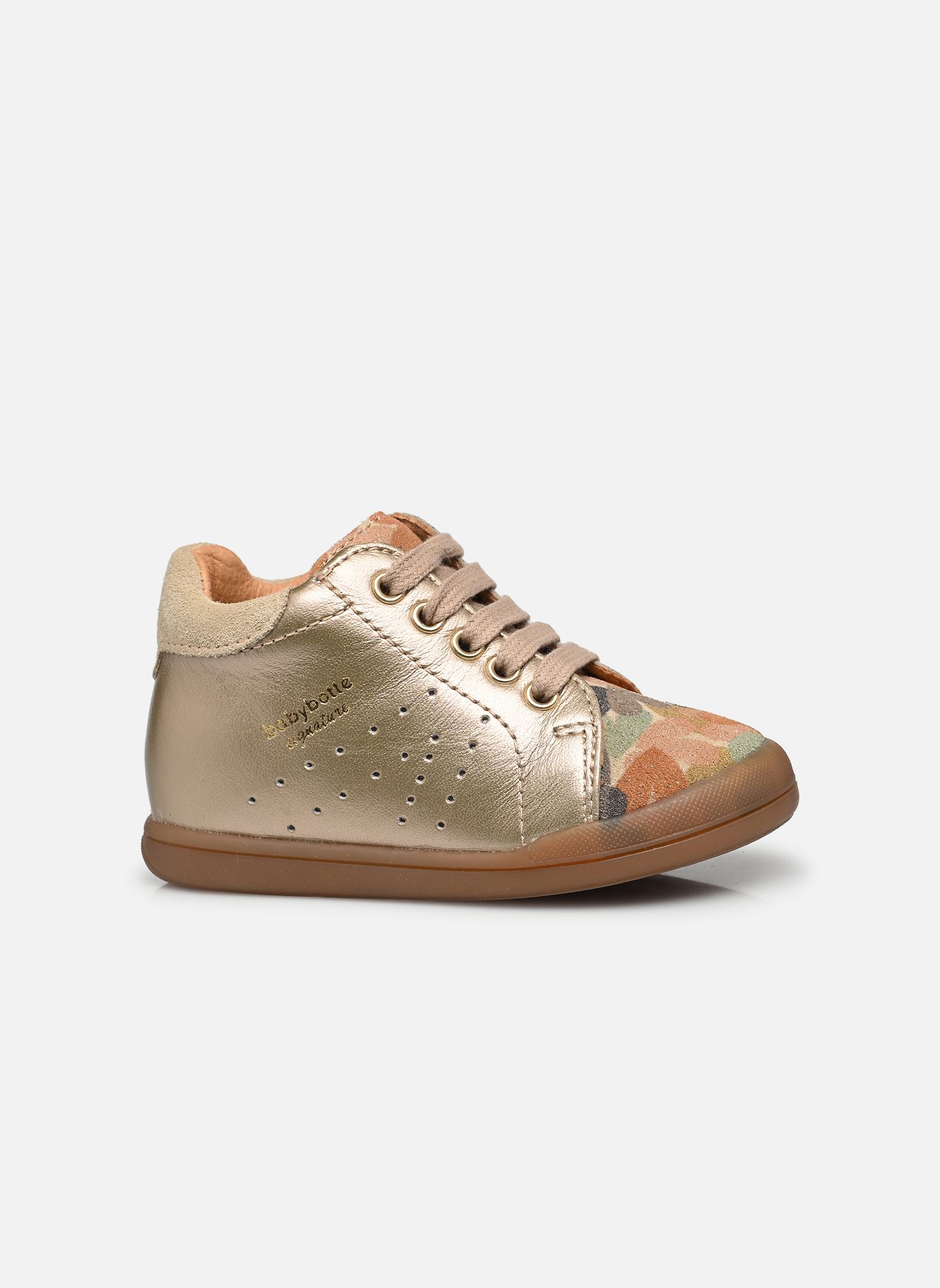 Stiefeletten / Ankle Boots Fasty Zip mädchen gold und bronze Babybotte Stiefeletten / Ankle Boots Fasty Zip mädchen gold und bronze PERLATO LATTE/BABY MIELE