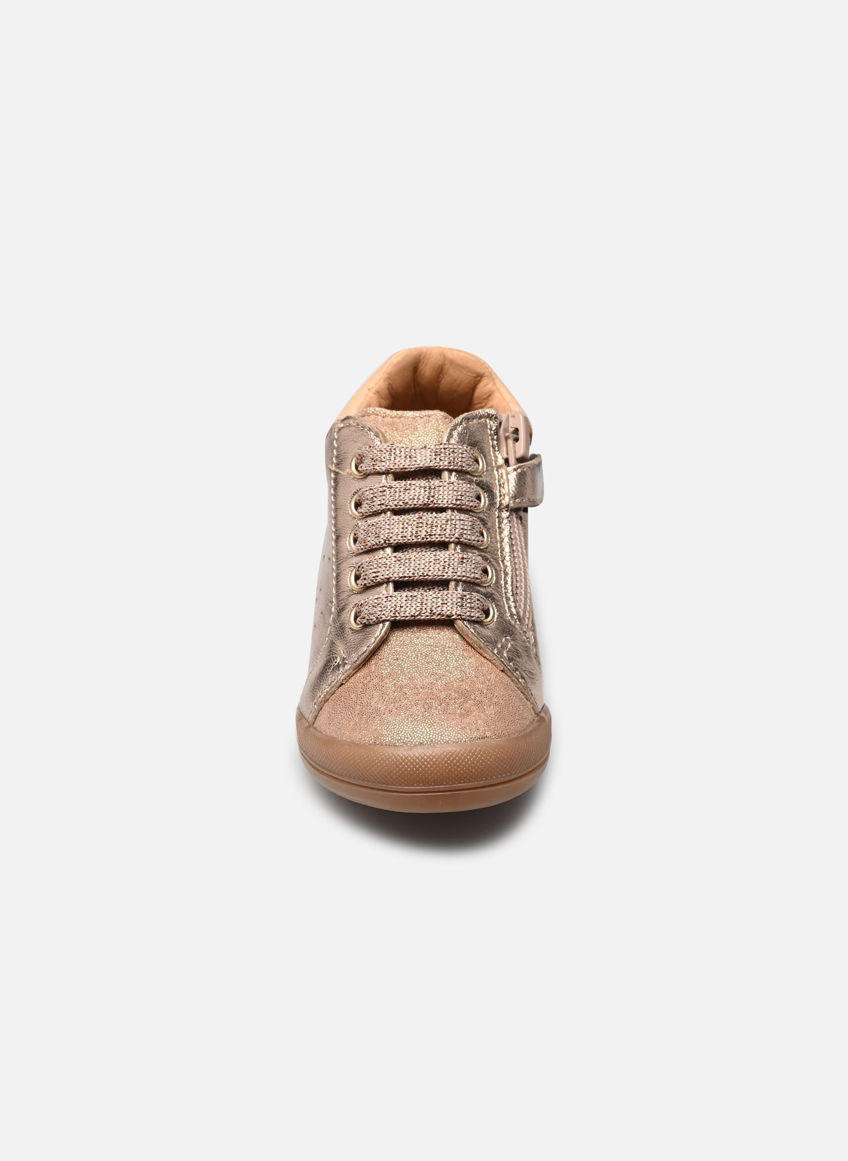 Stiefeletten / Ankle Boots Fasty Zip mädchen silber Babybotte Stiefeletten / Ankle Boots Fasty Zip mädchen silber PLATINE