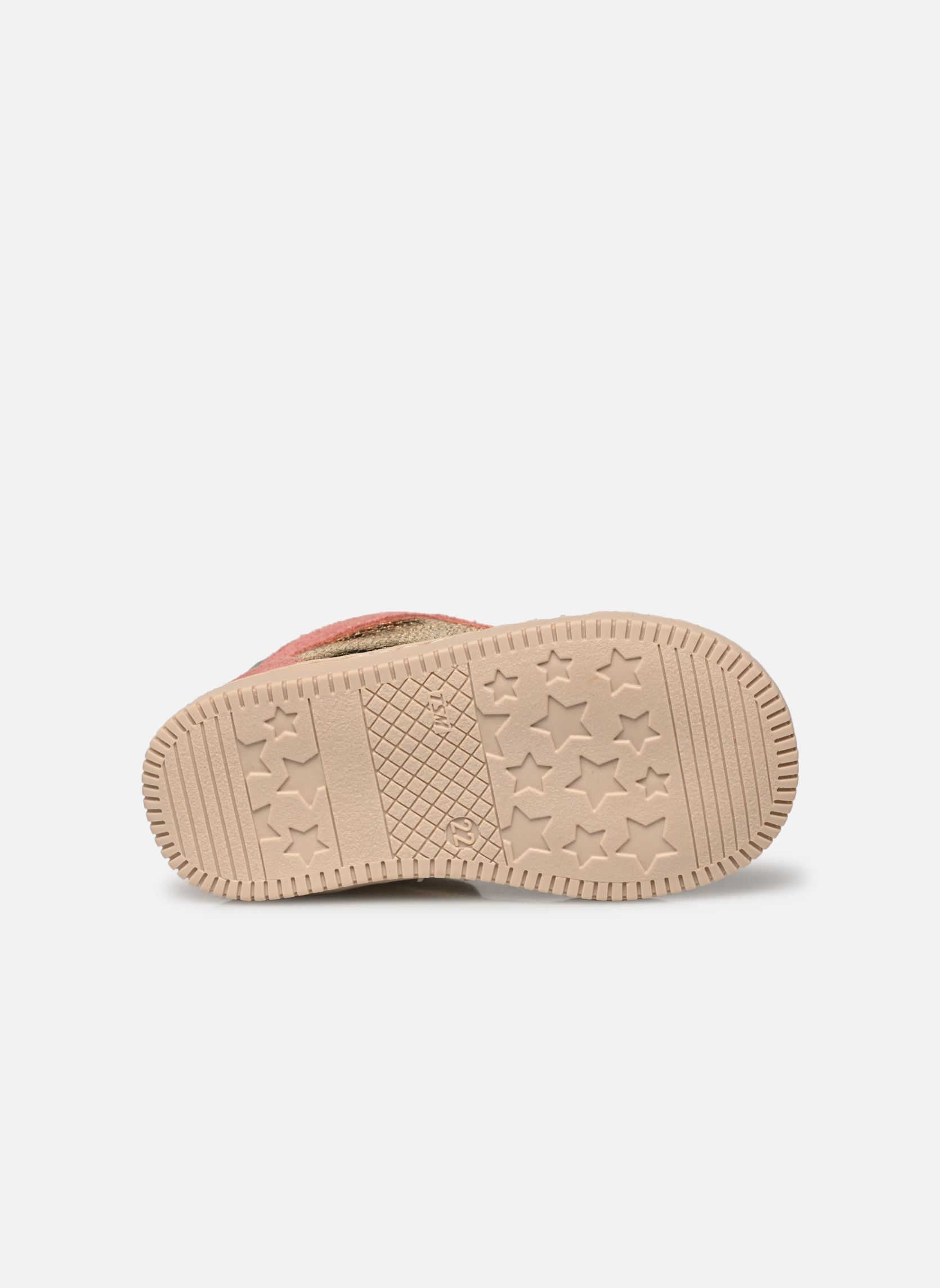 Baskets basses Frida Zip fille rose Babybotte Baskets basses Frida Zip fille rose PLATINE