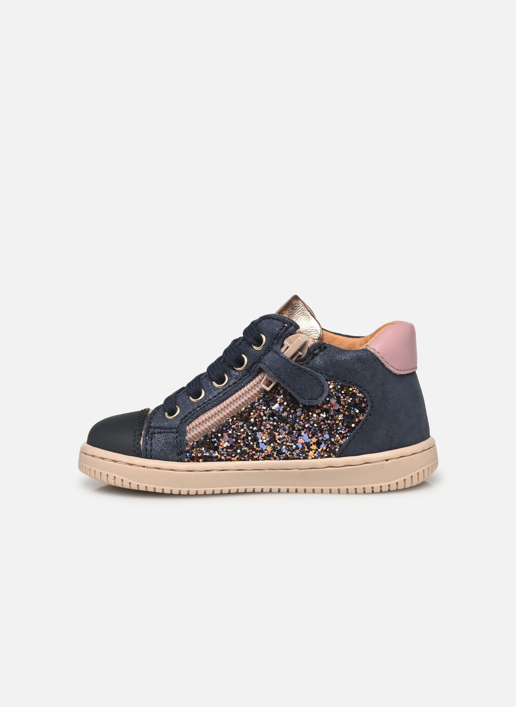 Niedrige Sneaker Frida Zip mädchen blau Babybotte Niedrige Sneaker Frida Zip mädchen blau BLEU