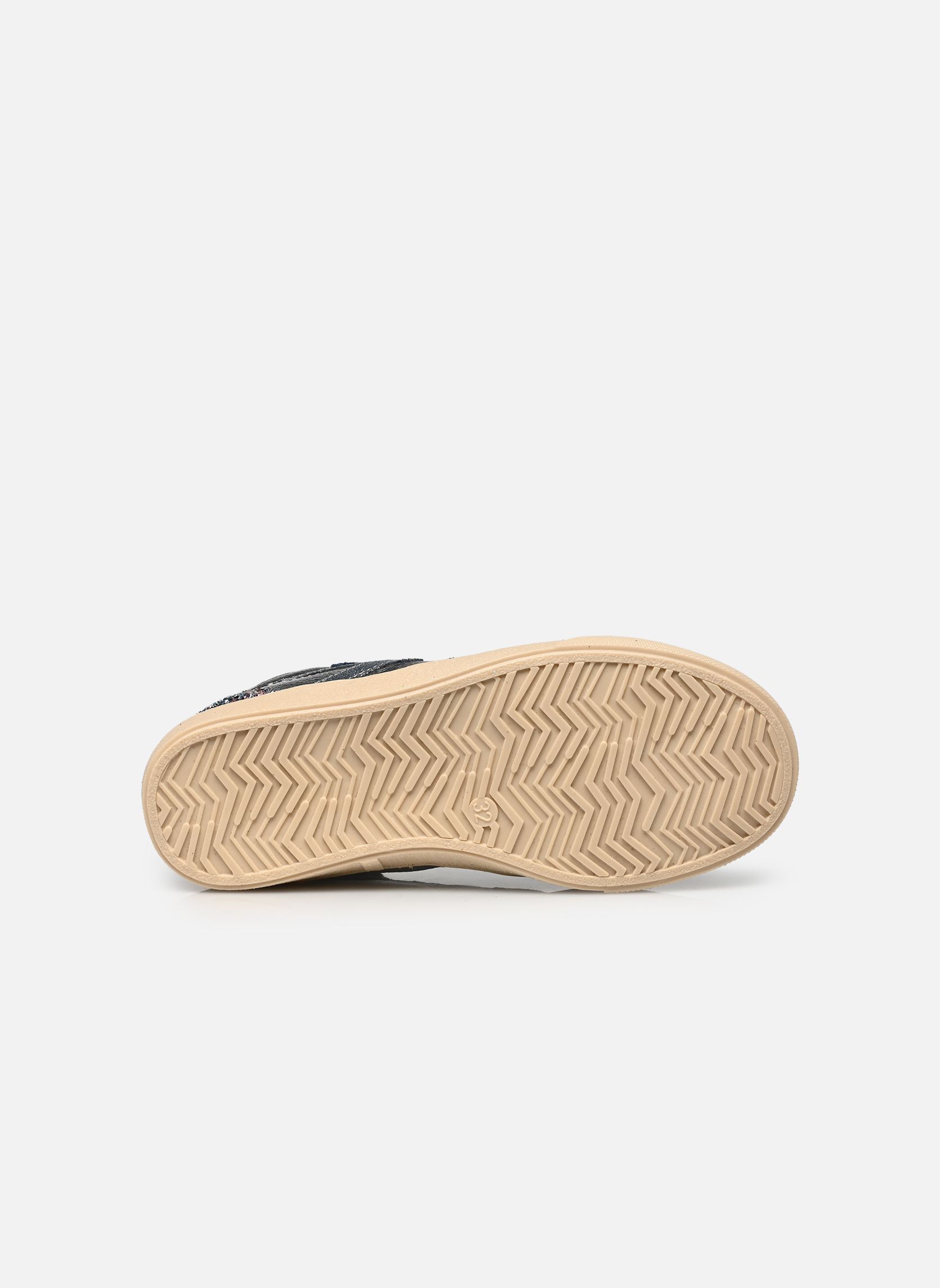 Baskets hautes Kolette fille argent Babybotte Baskets hautes Kolette fille argent ARGENT
