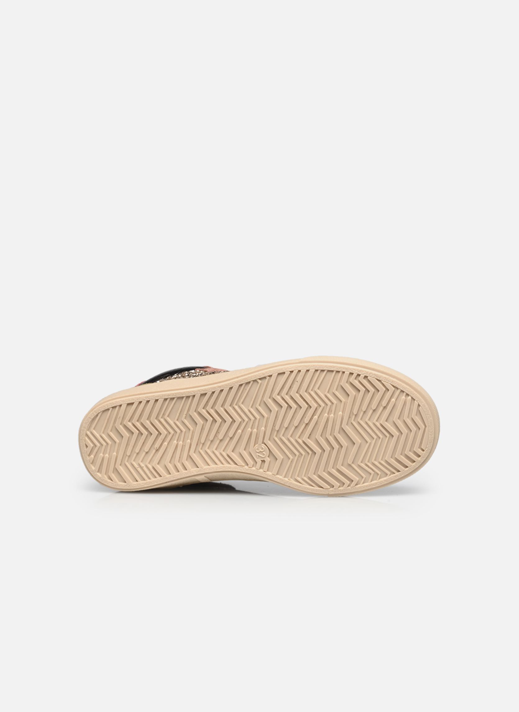 Baskets hautes Kolette fille multicolore Babybotte Baskets hautes Kolette fille multicolore PLATINE