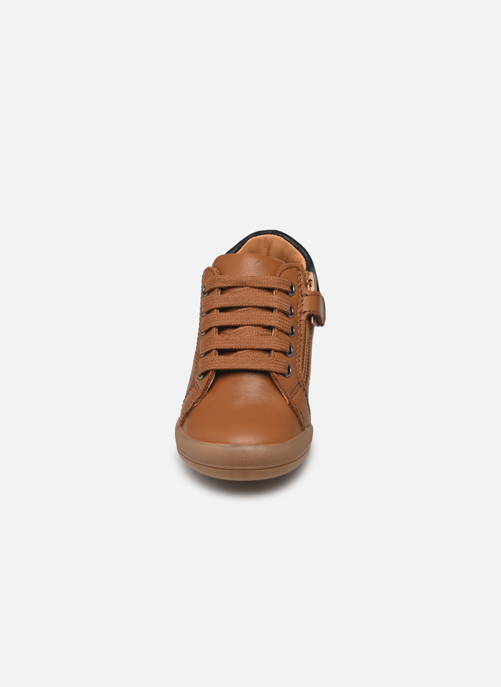 Schuhe für die ersten Schritte Fidji Zip jungen braun Babybotte Schuhe für die ersten Schritte Fidji Zip jungen braun COGNAC