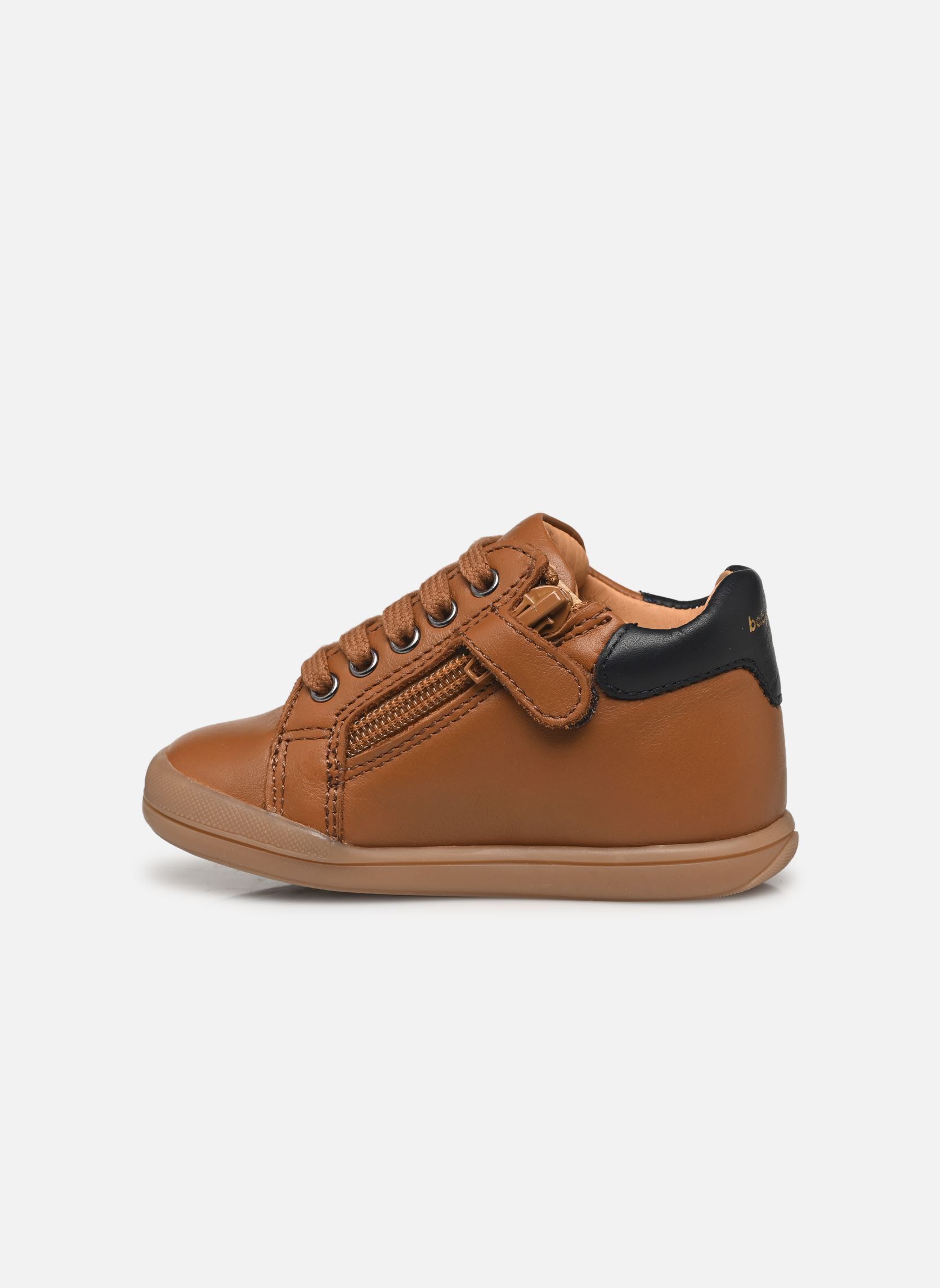 Schuhe für die ersten Schritte Fidji Zip jungen braun Babybotte Schuhe für die ersten Schritte Fidji Zip jungen braun COGNAC