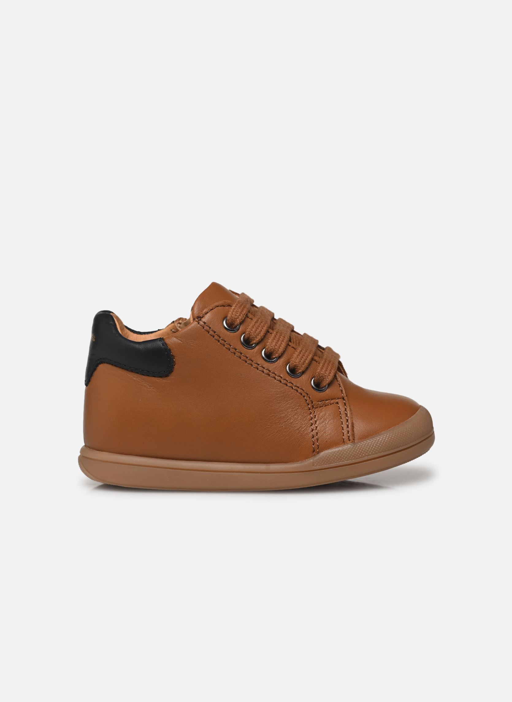 Schuhe für die ersten Schritte Fidji Zip jungen braun Babybotte Schuhe für die ersten Schritte Fidji Zip jungen braun COGNAC