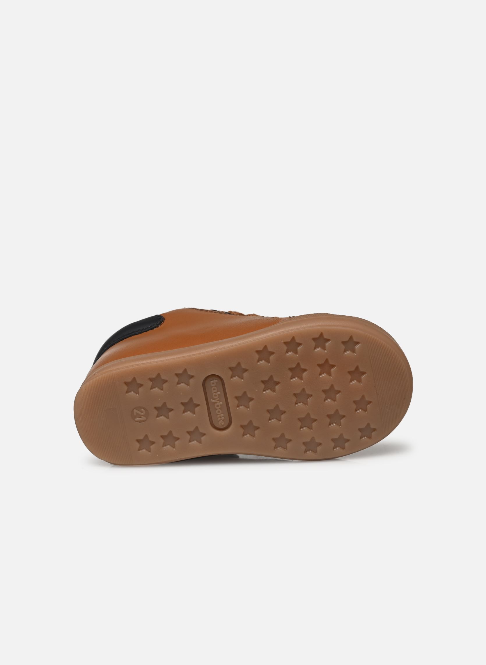 Schuhe für die ersten Schritte Fidji Zip jungen braun Babybotte Schuhe für die ersten Schritte Fidji Zip jungen braun COGNAC