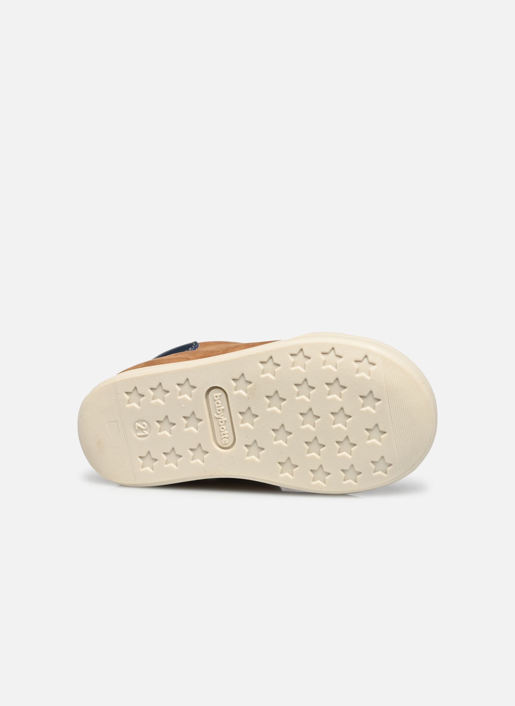 Chaussures premiers pas Fidji Zip garçon marron Babybotte Chaussures premiers pas Fidji Zip garçon marron COGNAC 1