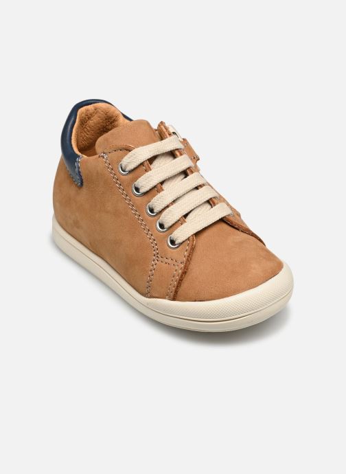 Babybotte Schuhe für die ersten Schritte Fidji Zip jungen braun