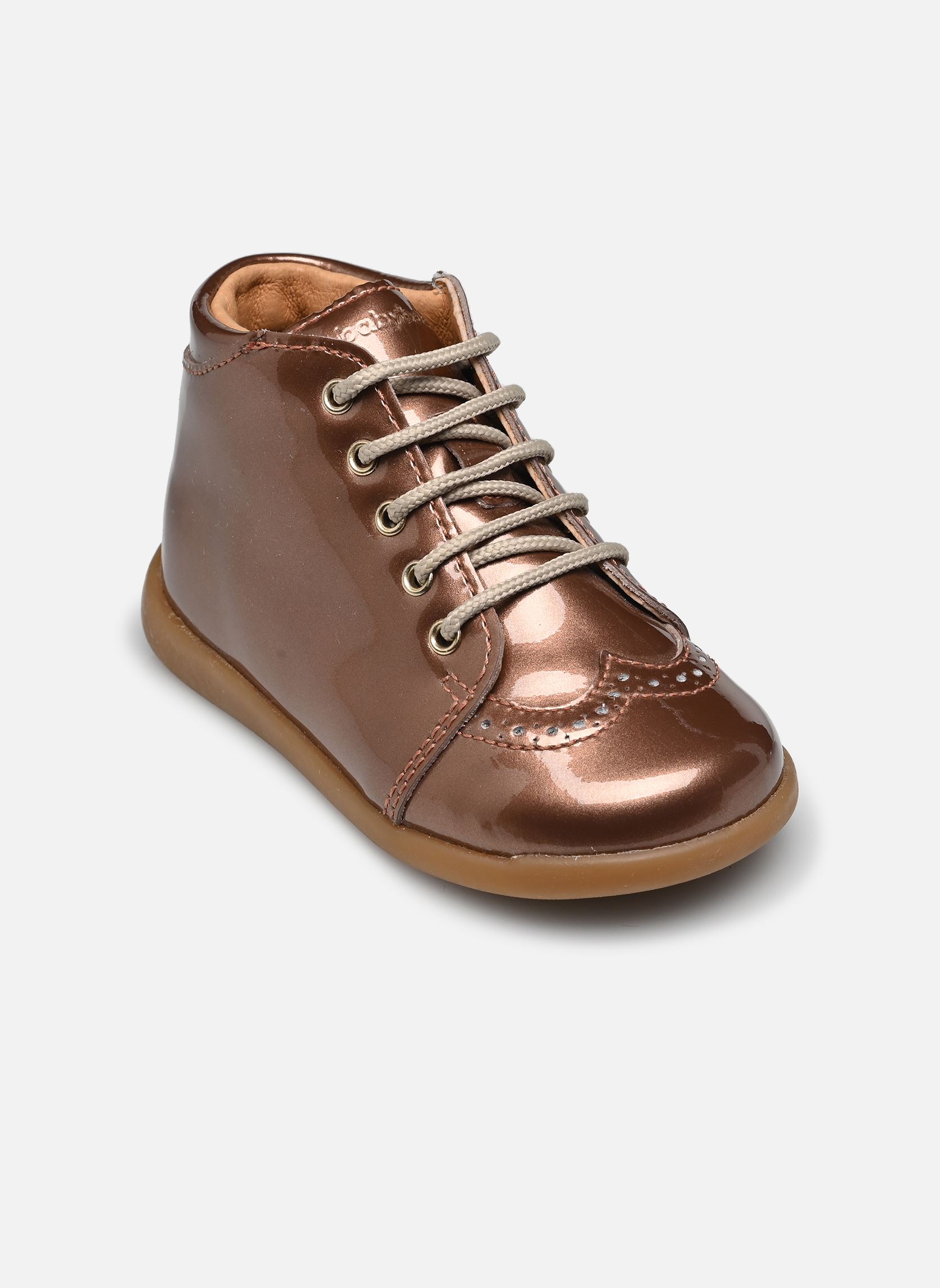 Niedrige Sneaker Frenchy mädchen rosa Babybotte Niedrige Sneaker Frenchy mädchen rosa VERNICE S ROSA A/CRIC COGNAC