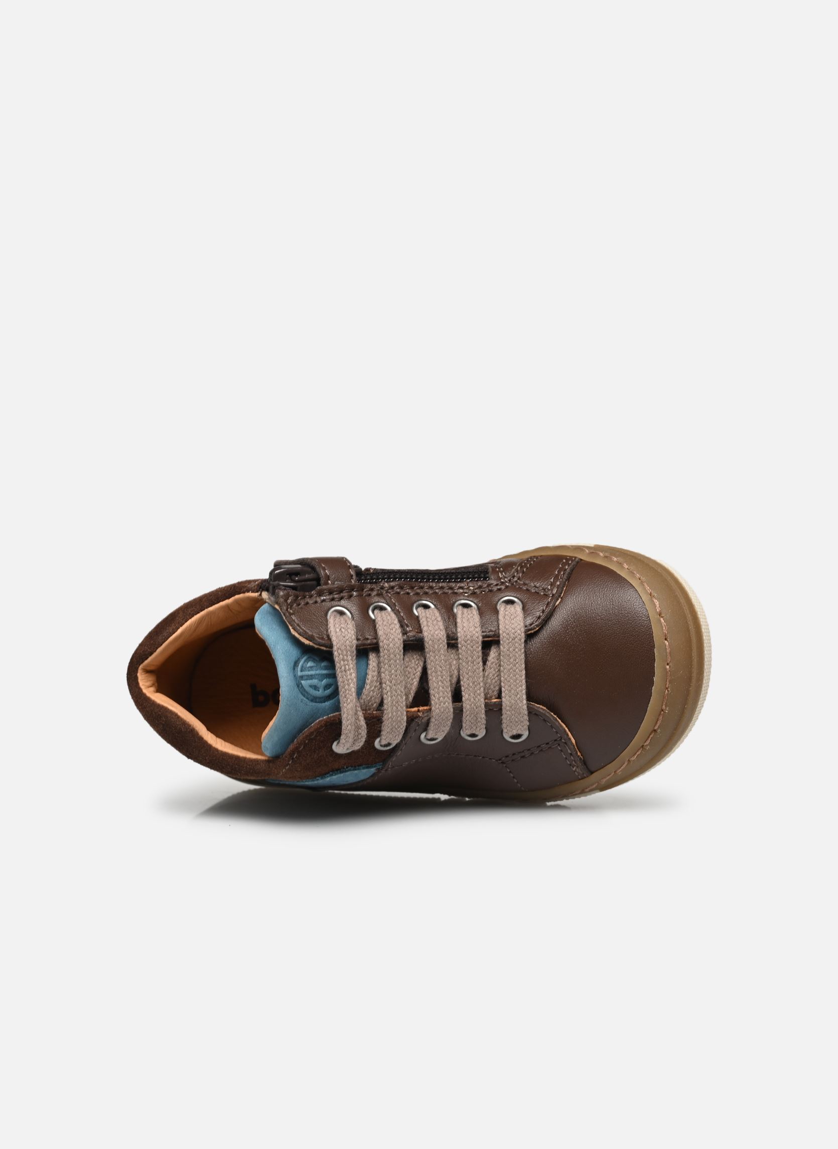 Bottines Audehors garçon marron Babybotte Bottines Audehors garçon marron TEXANO TESTA MOR/BARACK BEIG