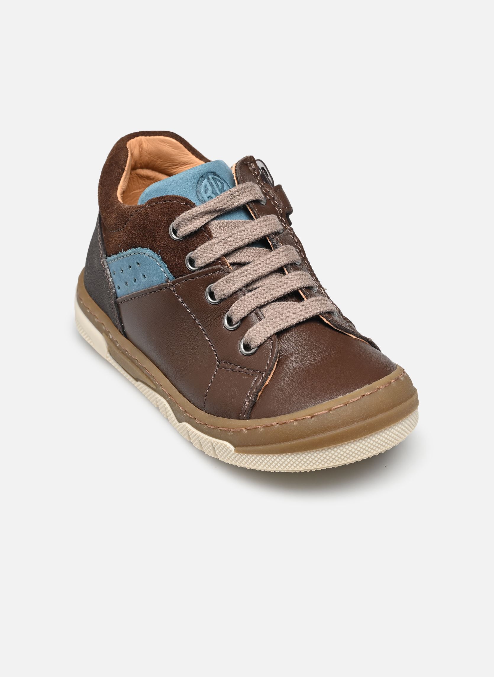 Bottines Audehors garçon marron Babybotte Bottines Audehors garçon marron TEXANO TESTA MOR/BARACK BEIG