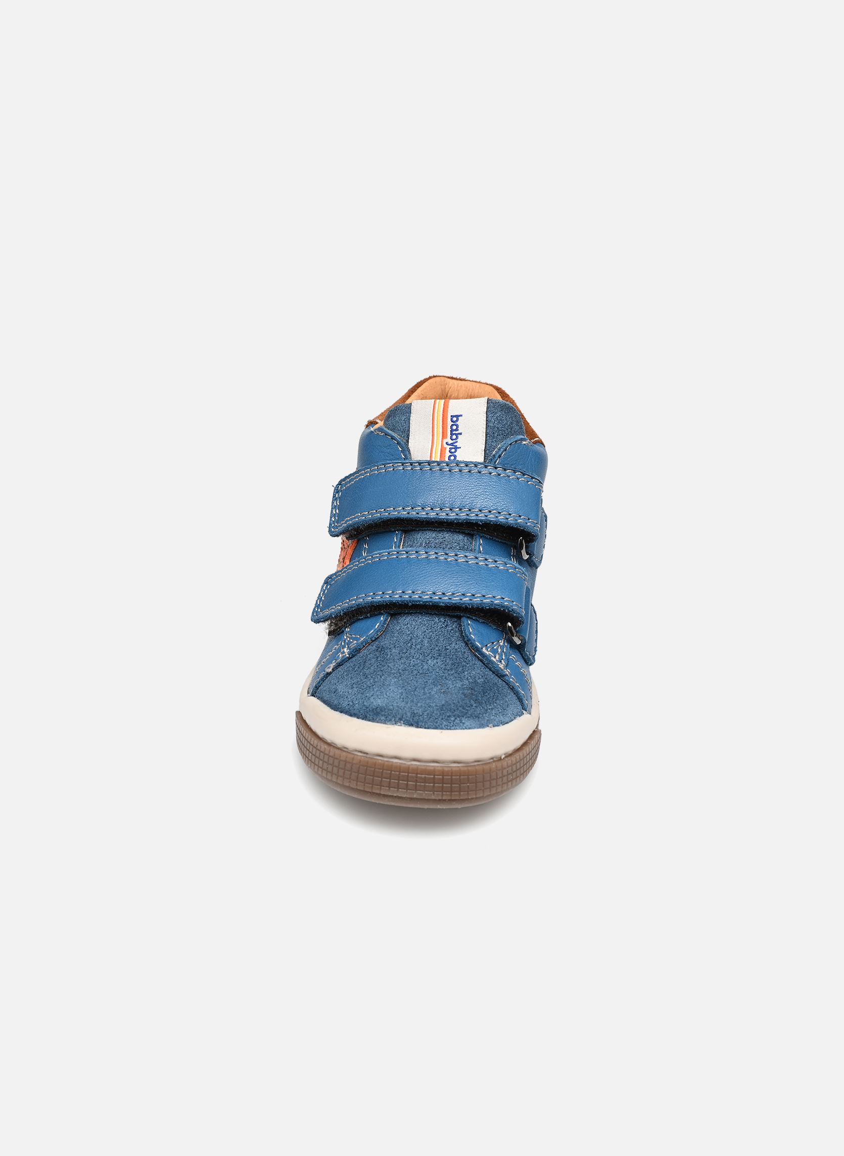 Enkellaarsjes Atomique Velcro jongens blauw Babybotte Enkellaarsjes Atomique Velcro jongens blauw TEXANO PETROLIO/NORBERTO GES