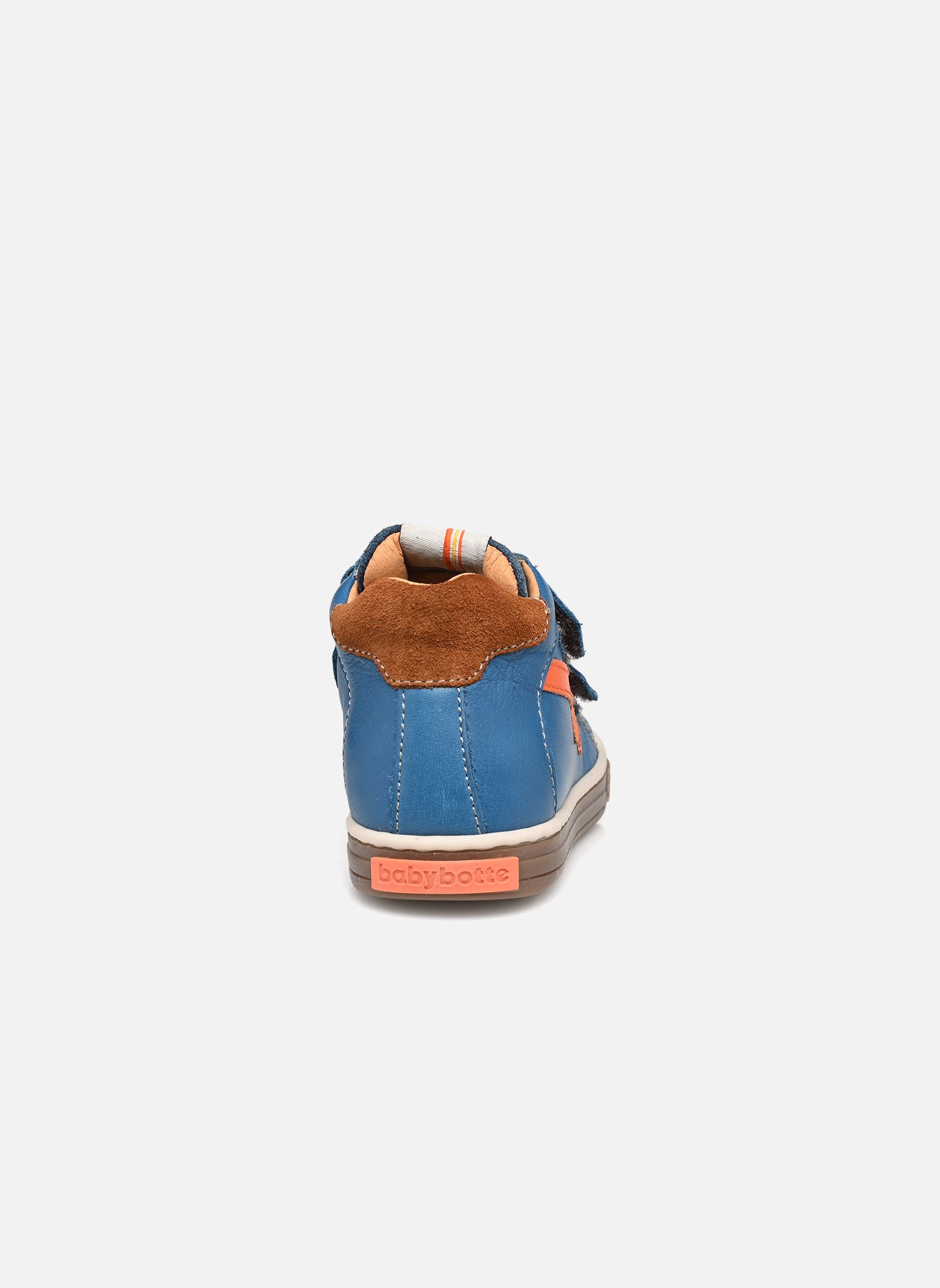 Enkellaarsjes Atomique Velcro jongens blauw Babybotte Enkellaarsjes Atomique Velcro jongens blauw TEXANO PETROLIO/NORBERTO GES