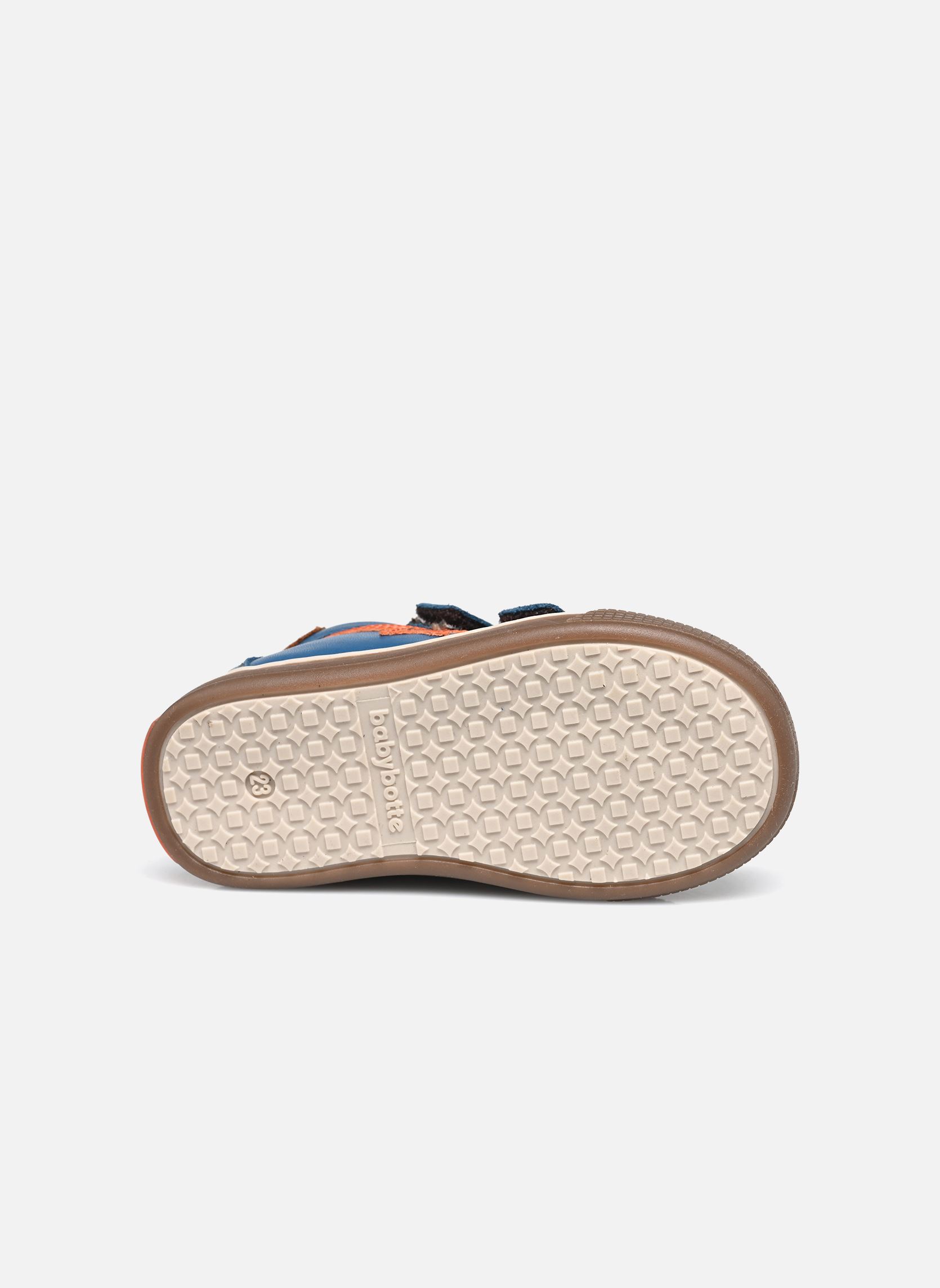 Enkellaarsjes Atomique Velcro jongens blauw Babybotte Enkellaarsjes Atomique Velcro jongens blauw TEXANO PETROLIO/NORBERTO GES