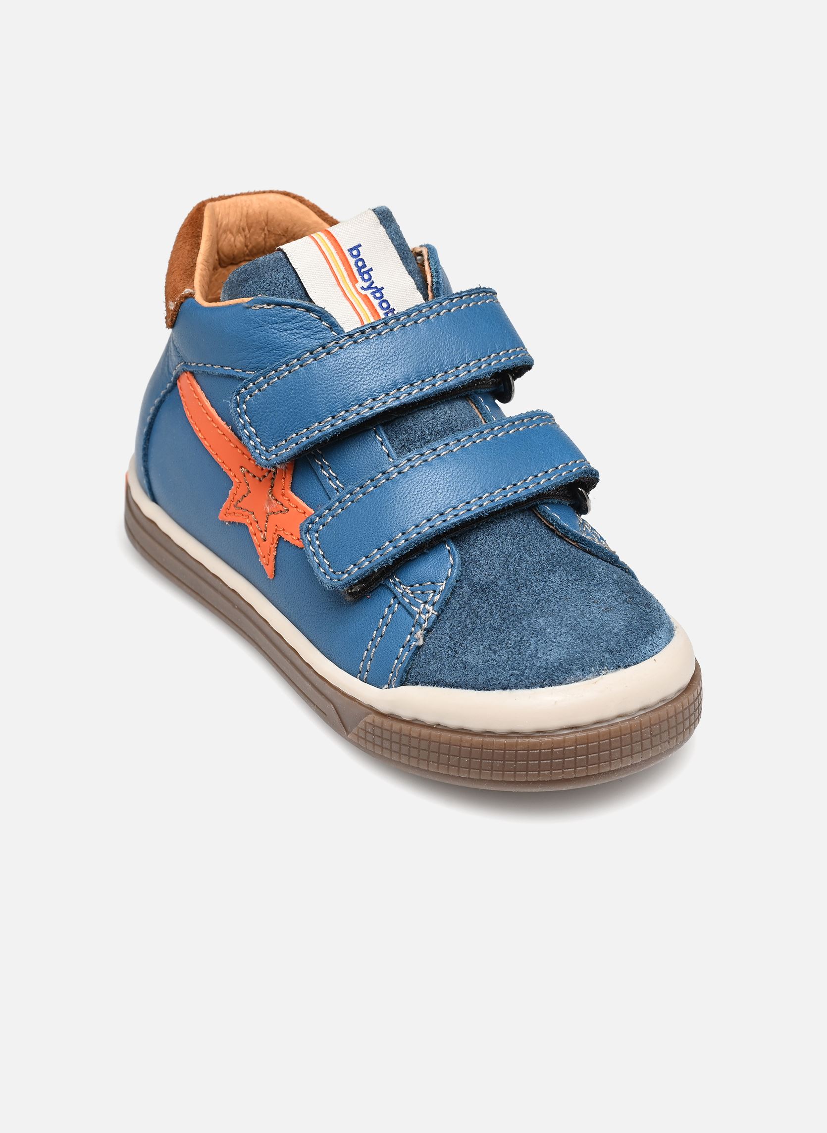 Enkellaarsjes Atomique Velcro jongens blauw Babybotte Enkellaarsjes Atomique Velcro jongens blauw TEXANO PETROLIO/NORBERTO GES