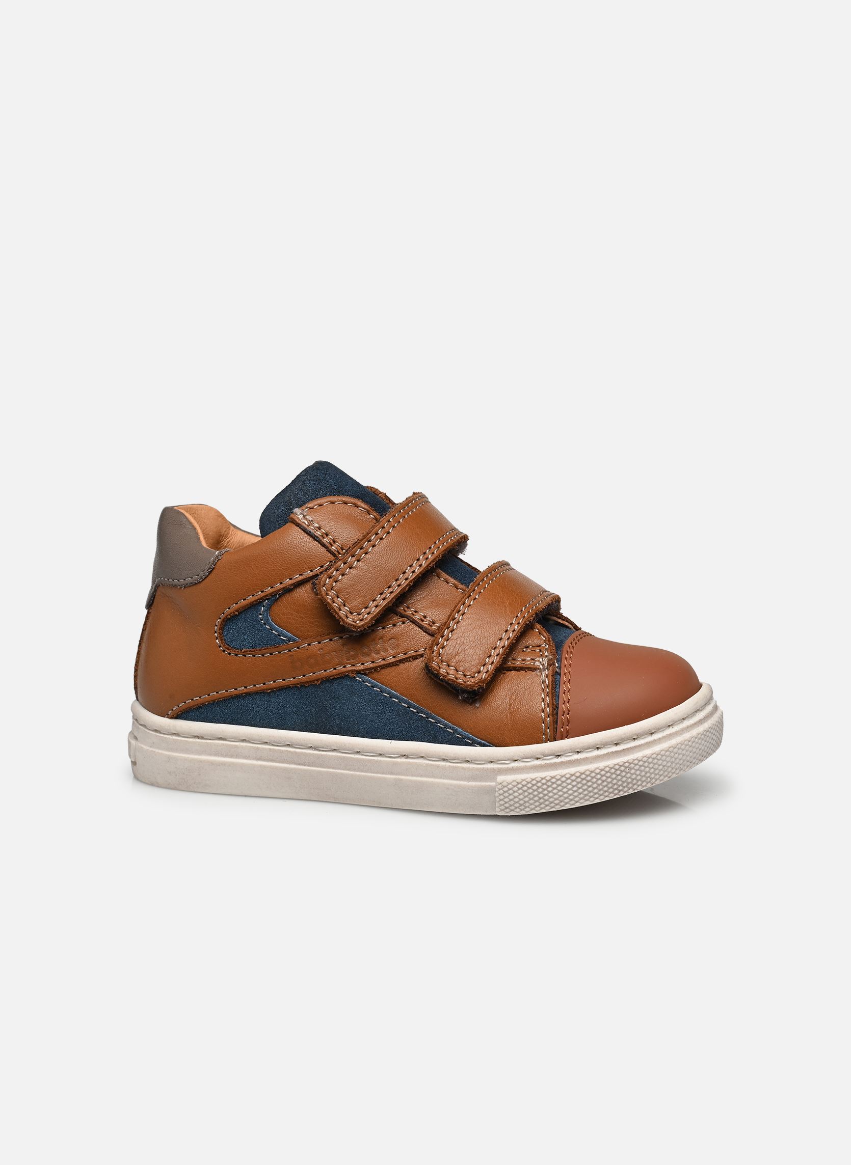 Baskets basses Android Velcro garçon marron Babybotte Baskets basses Android Velcro garçon marron TEXANO CUOIO/PAUL AVORIO