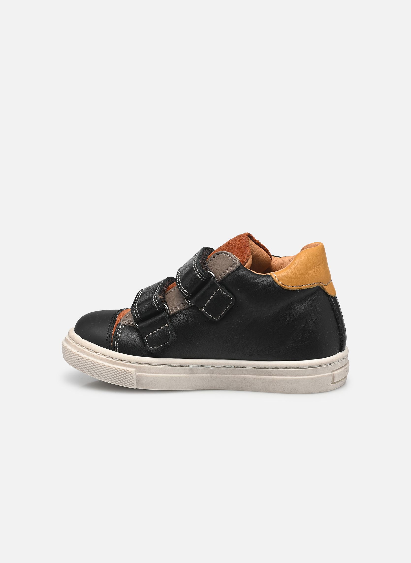Baskets basses Android Velcro garçon noir Babybotte Baskets basses Android Velcro garçon noir TEXANO NERO/PAUL AVORIO