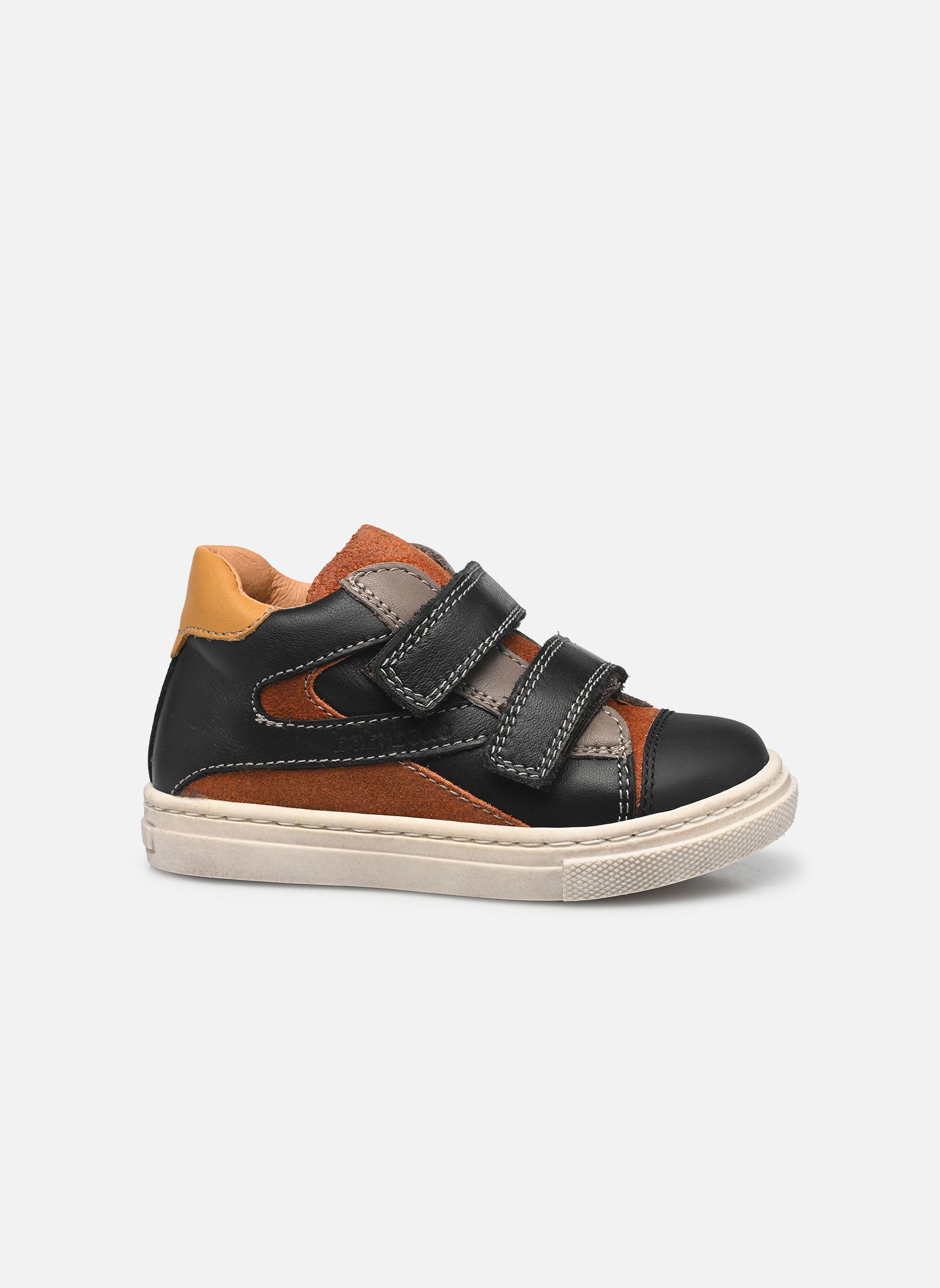 Baskets basses Android Velcro garçon noir Babybotte Baskets basses Android Velcro garçon noir TEXANO NERO/PAUL AVORIO