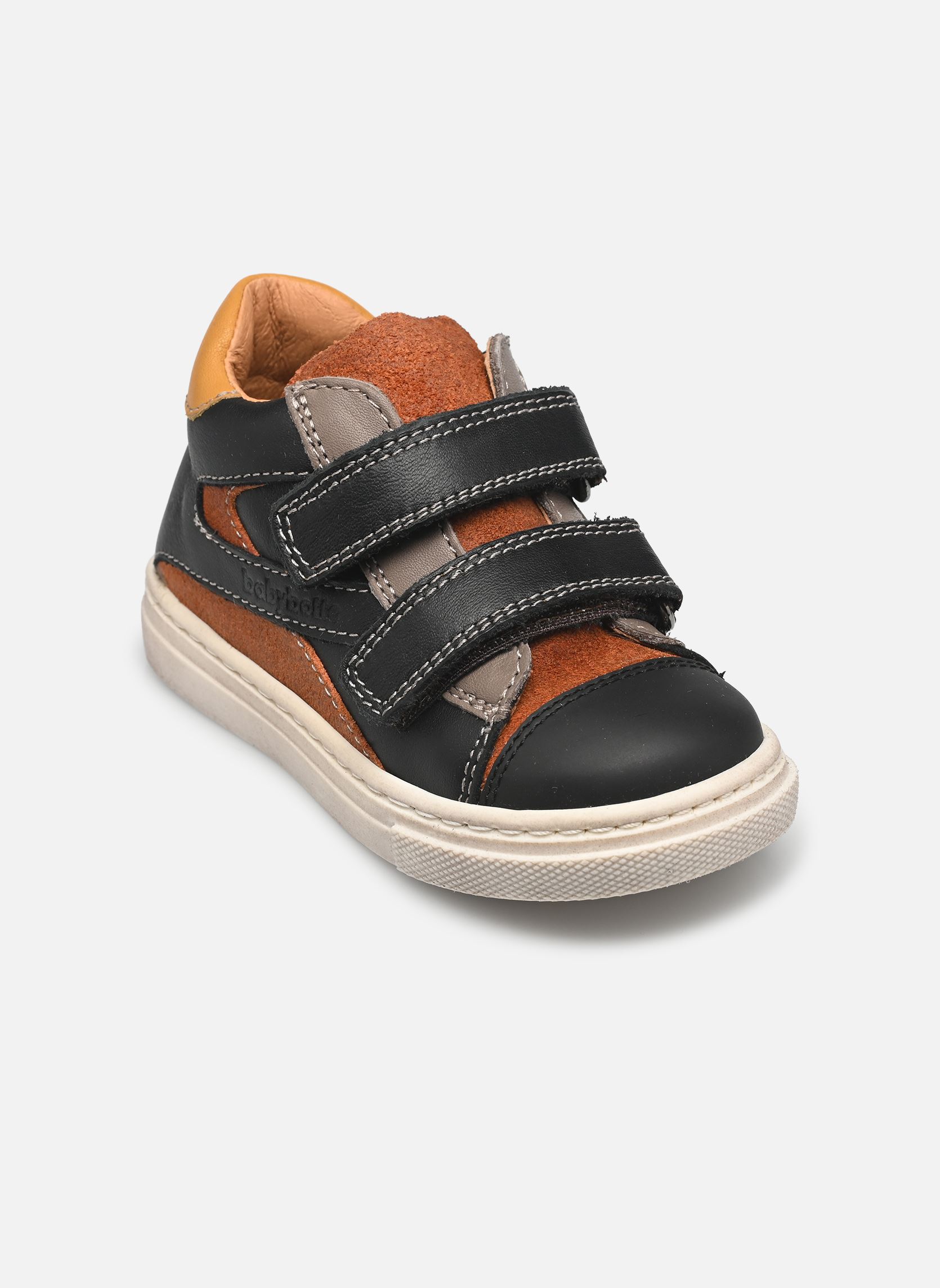 Baskets basses Android Velcro garçon noir Babybotte Baskets basses Android Velcro garçon noir TEXANO NERO/PAUL AVORIO