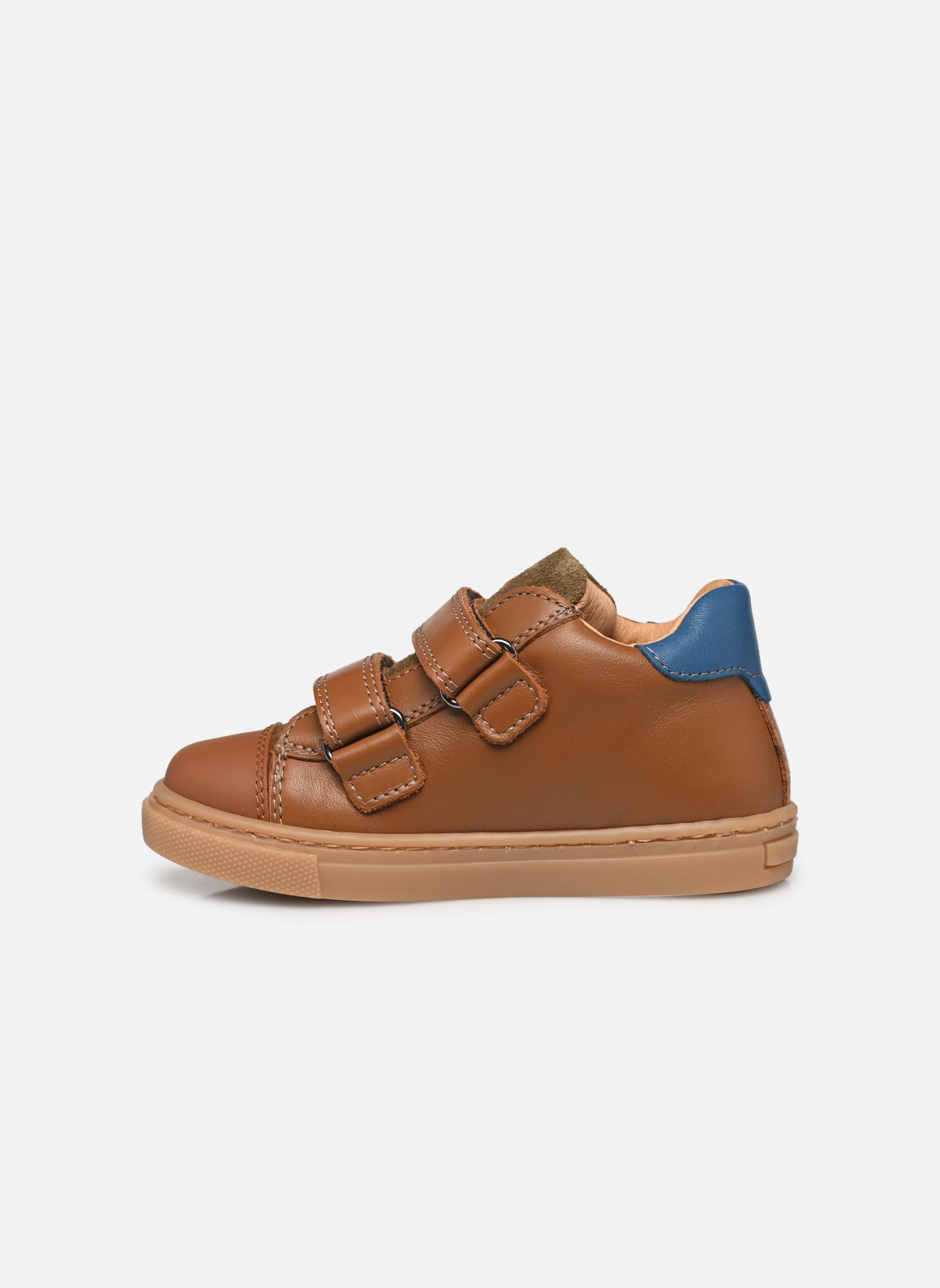 Niedrige Sneaker Android Velcro jungen braun Babybotte Niedrige Sneaker Android Velcro jungen braun COGNAC