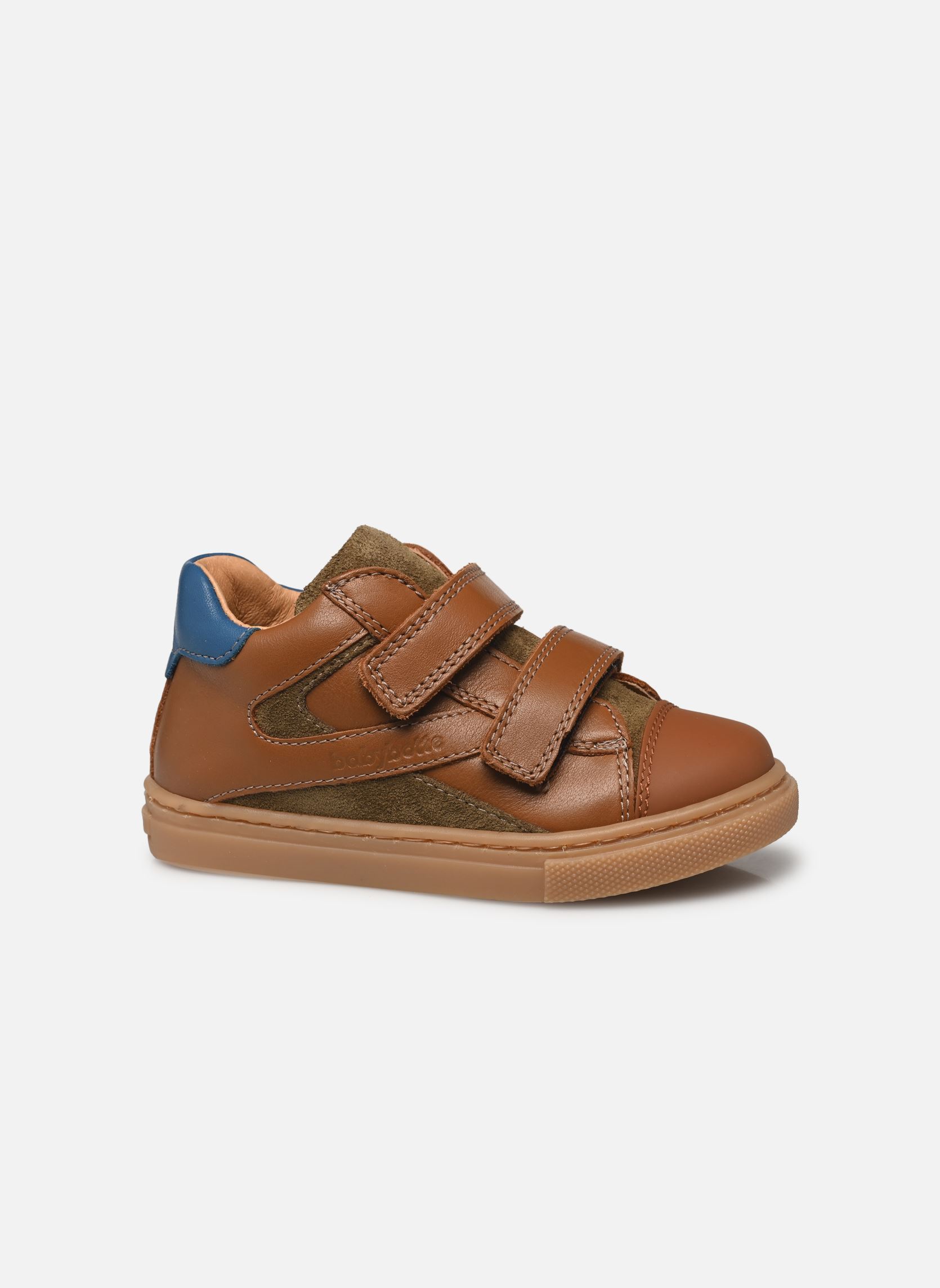 Niedrige Sneaker Android Velcro jungen braun Babybotte Niedrige Sneaker Android Velcro jungen braun COGNAC