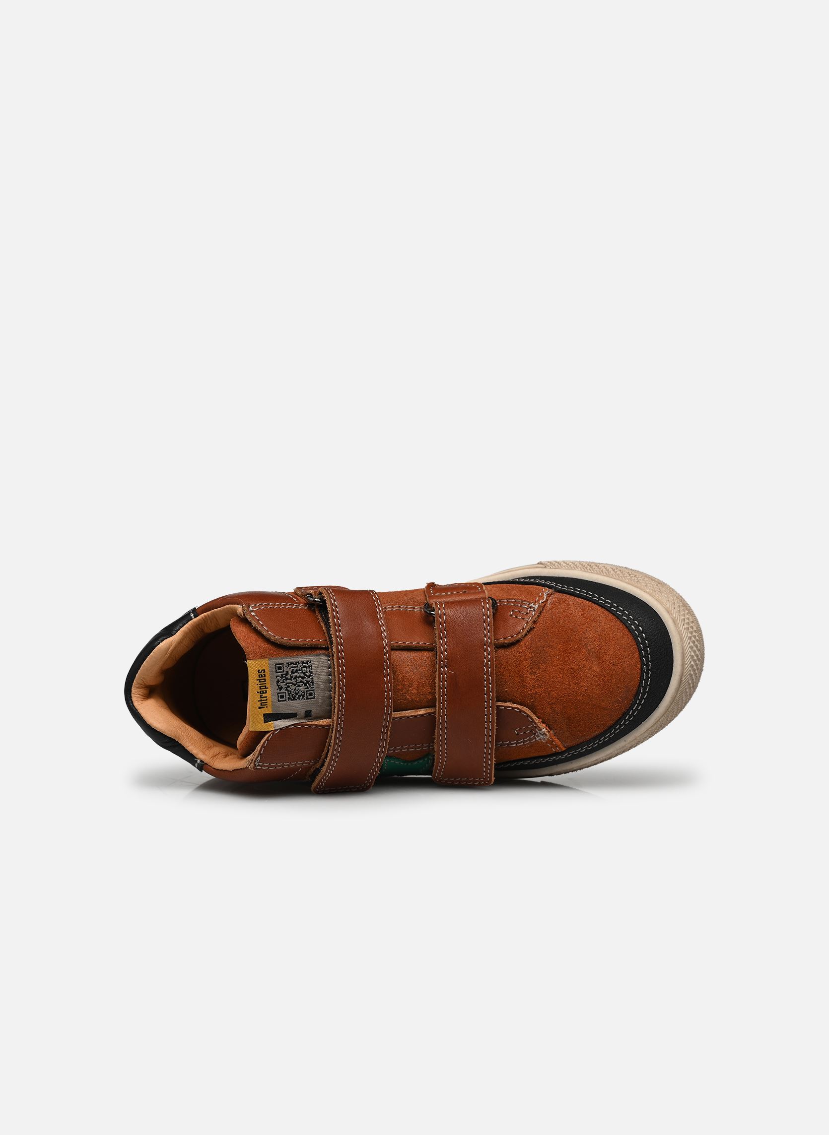 Knöchelhohe Sneaker Karta Velcro jungen braun Babybotte Knöchelhohe Sneaker Karta Velcro jungen braun RUSTICO MATTONE/GUMMI GHIACC