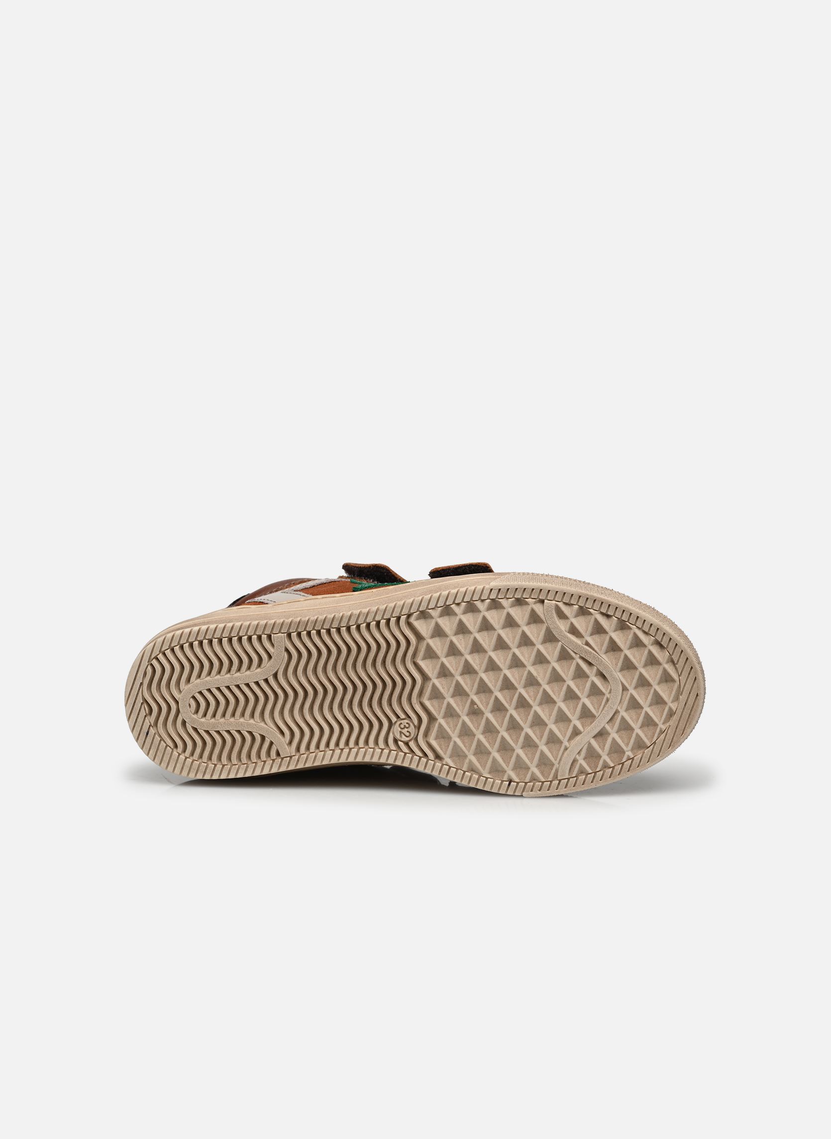 Knöchelhohe Sneaker Karta Velcro jungen braun Babybotte Knöchelhohe Sneaker Karta Velcro jungen braun RUSTICO MATTONE/GUMMI GHIACC