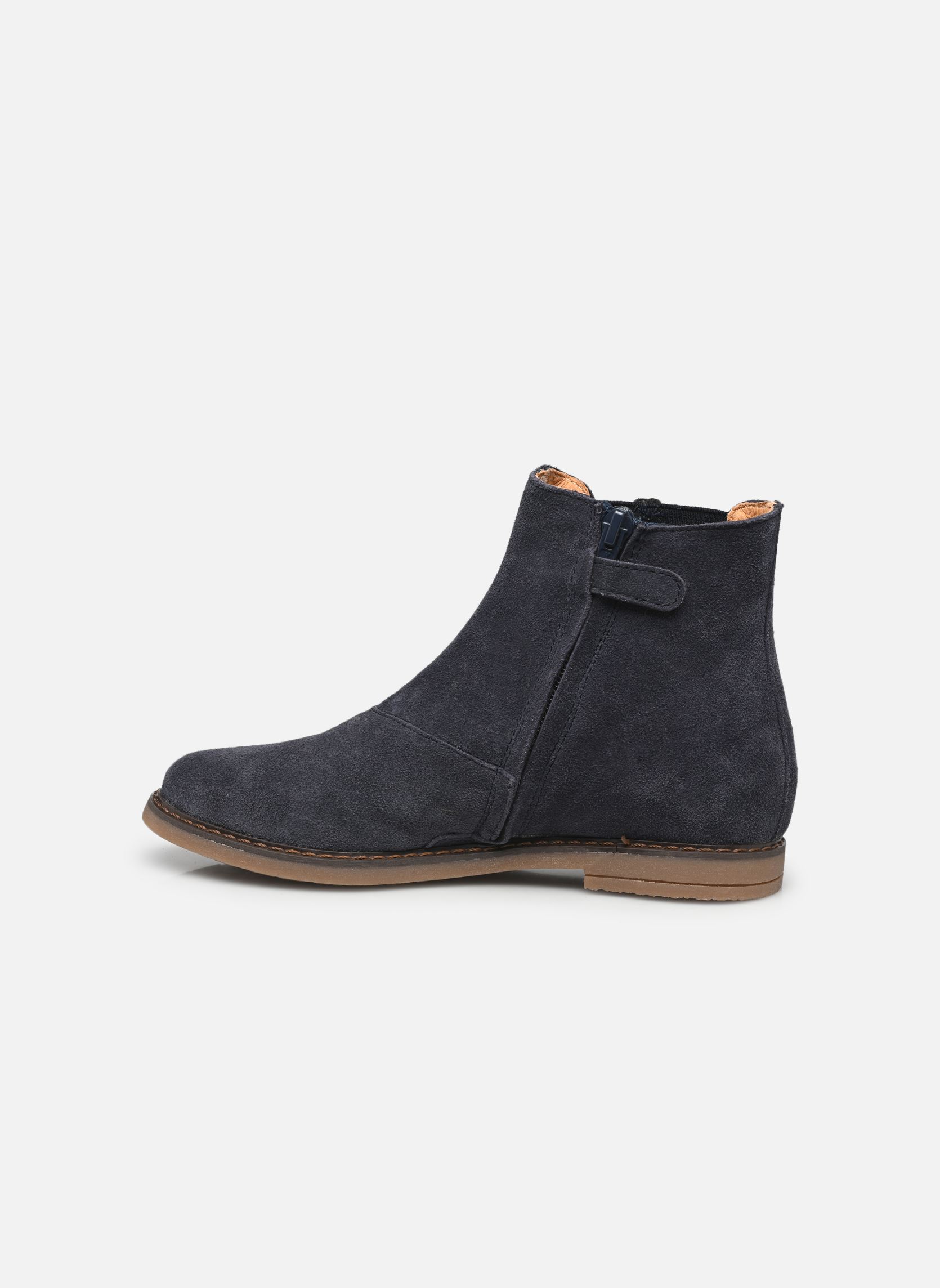 Stiefeletten / Ankle Boots Klasse mädchen blau Babybotte Stiefeletten / Ankle Boots Klasse mädchen blau VELOUR BLU/FOX AMBR TRASP