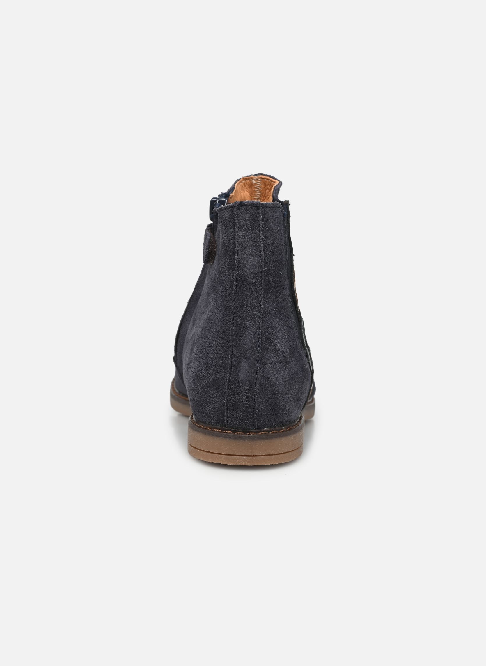 Stiefeletten / Ankle Boots Klasse mädchen blau Babybotte Stiefeletten / Ankle Boots Klasse mädchen blau VELOUR BLU/FOX AMBR TRASP
