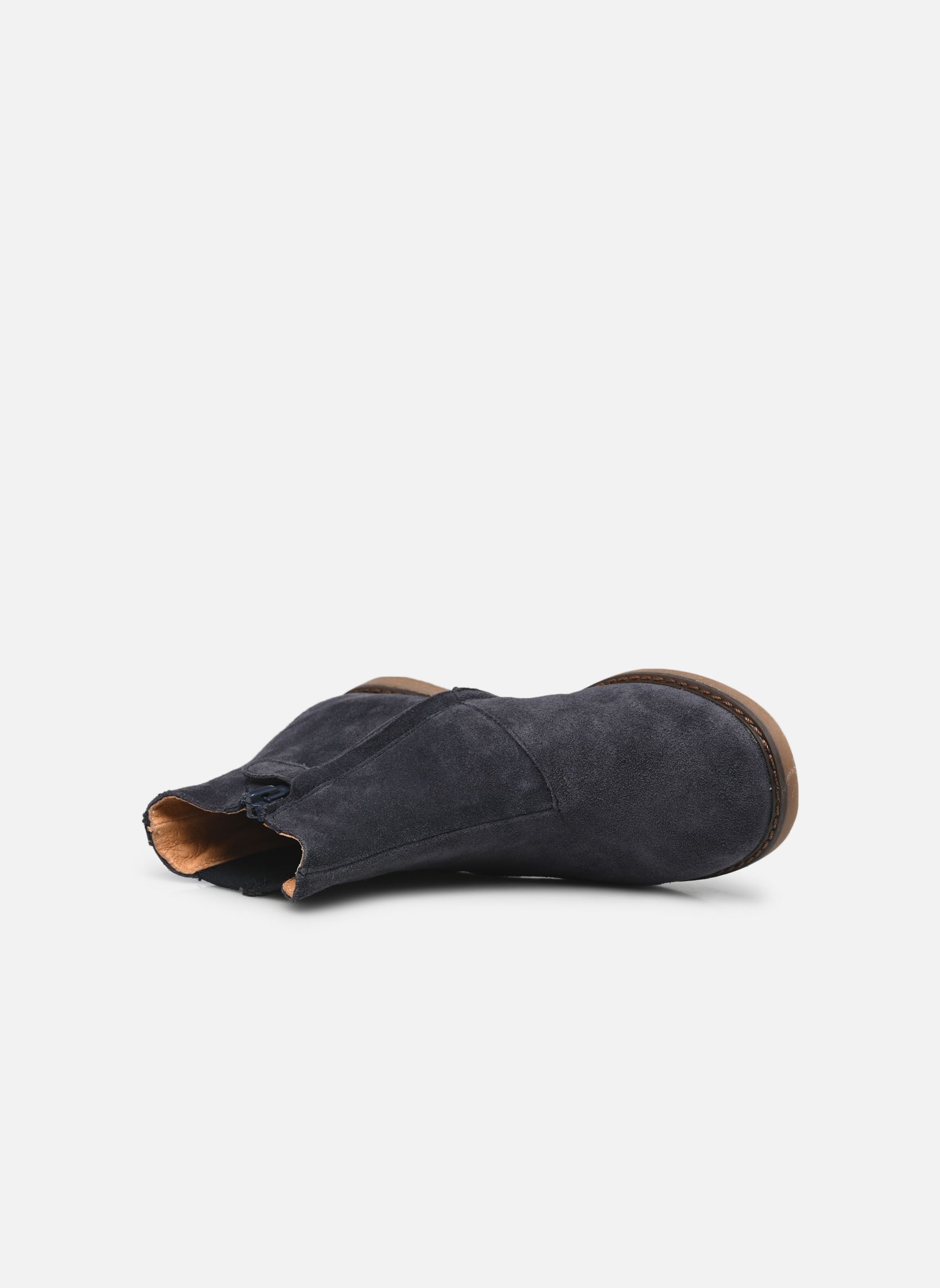 Stiefeletten / Ankle Boots Klasse mädchen blau Babybotte Stiefeletten / Ankle Boots Klasse mädchen blau VELOUR BLU/FOX AMBR TRASP