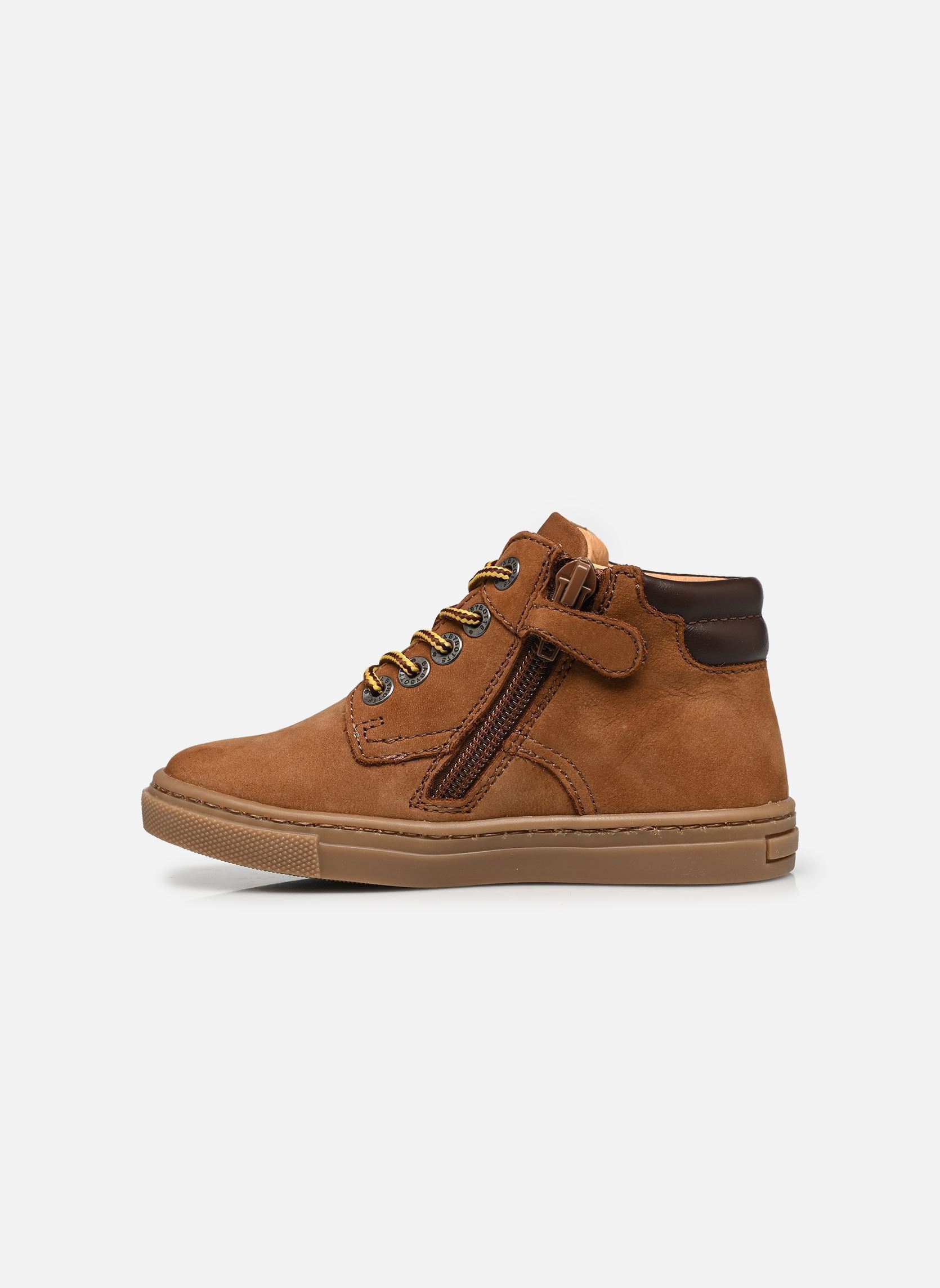 Niedrige Sneaker Archie jungen braun Babybotte Niedrige Sneaker Archie jungen braun COGNAC