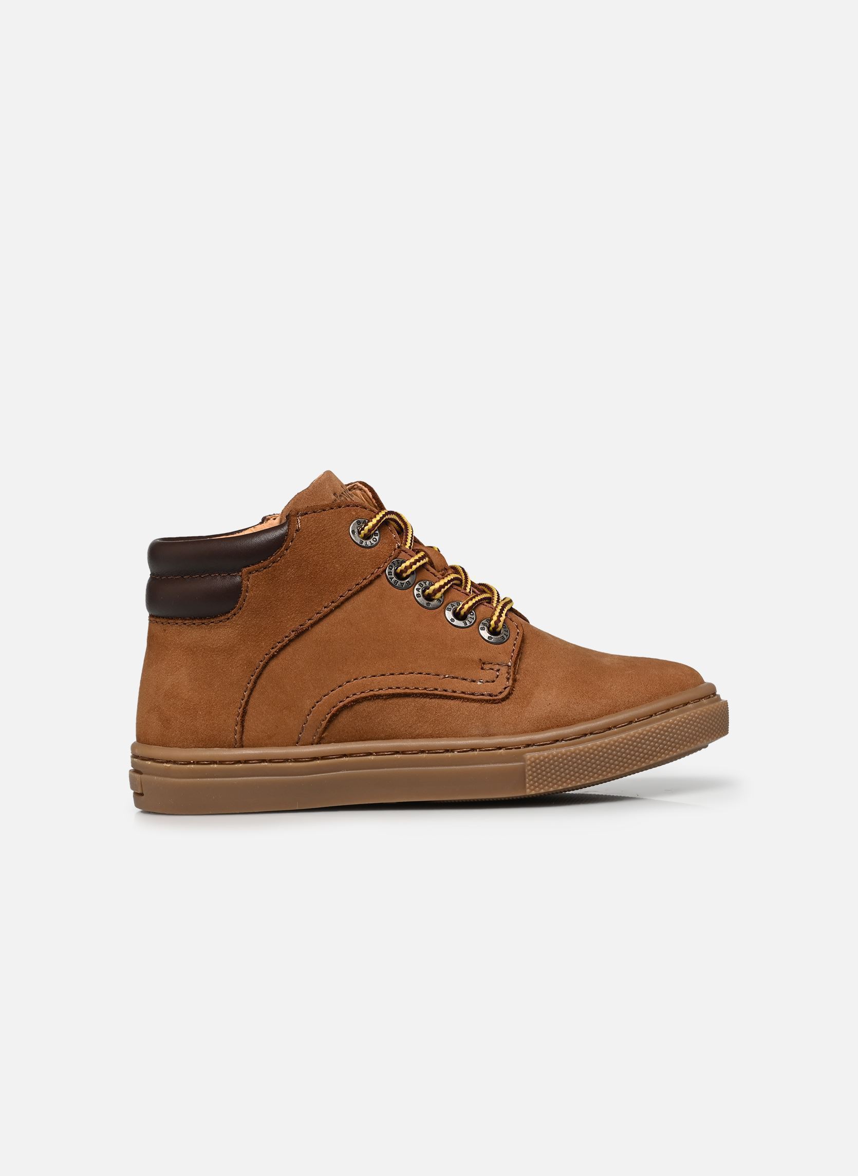 Niedrige Sneaker Archie jungen braun Babybotte Niedrige Sneaker Archie jungen braun COGNAC