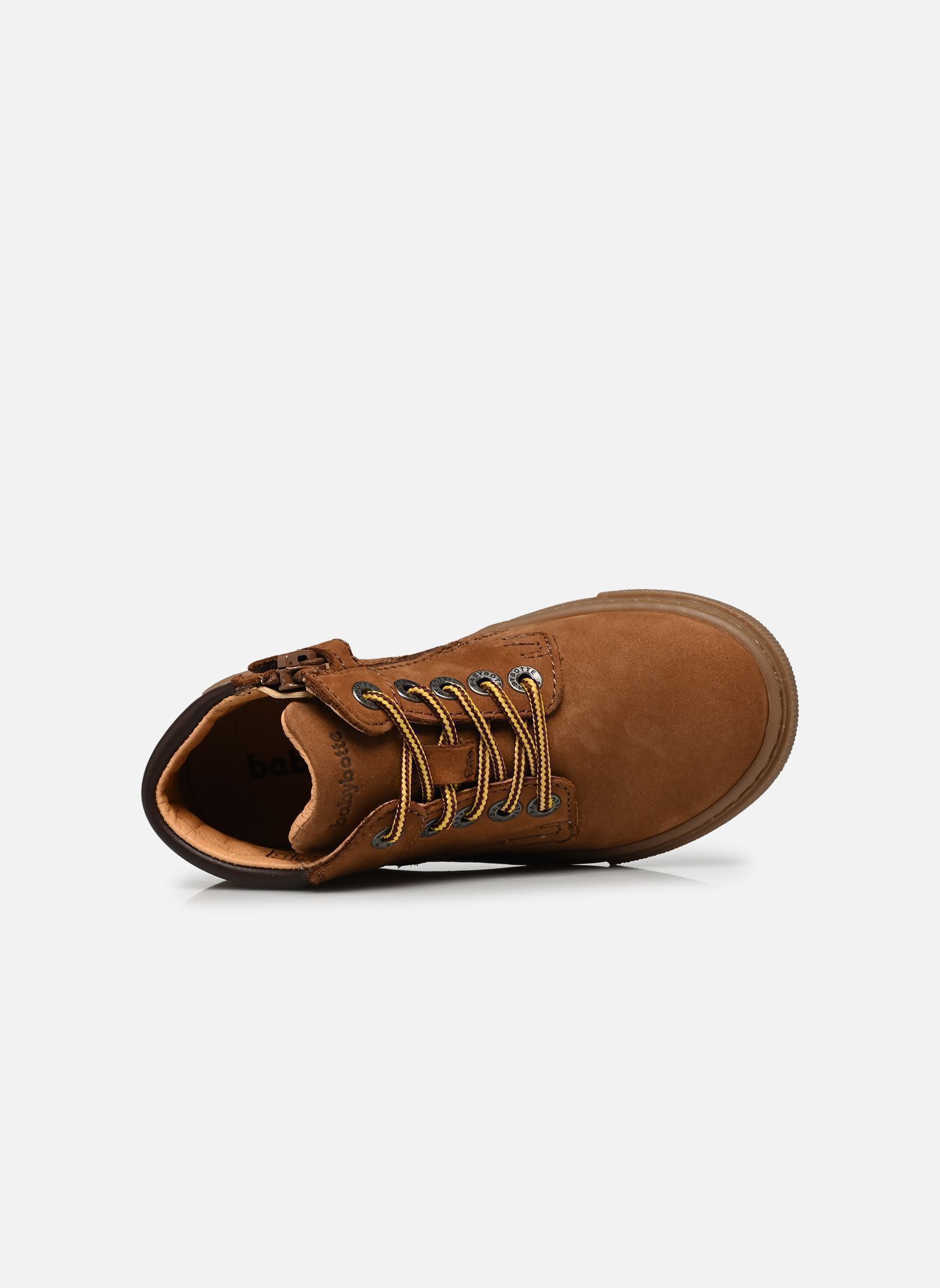 Niedrige Sneaker Archie jungen braun Babybotte Niedrige Sneaker Archie jungen braun COGNAC