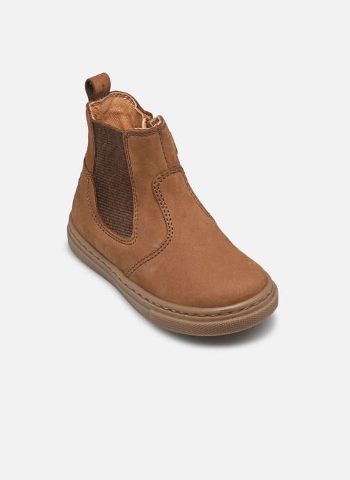 Babybotte Enkellaarsjes Arnaud jongens bruin