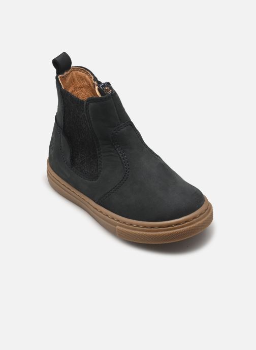 Babybotte Enkellaarsjes Arnaud jongens blauw