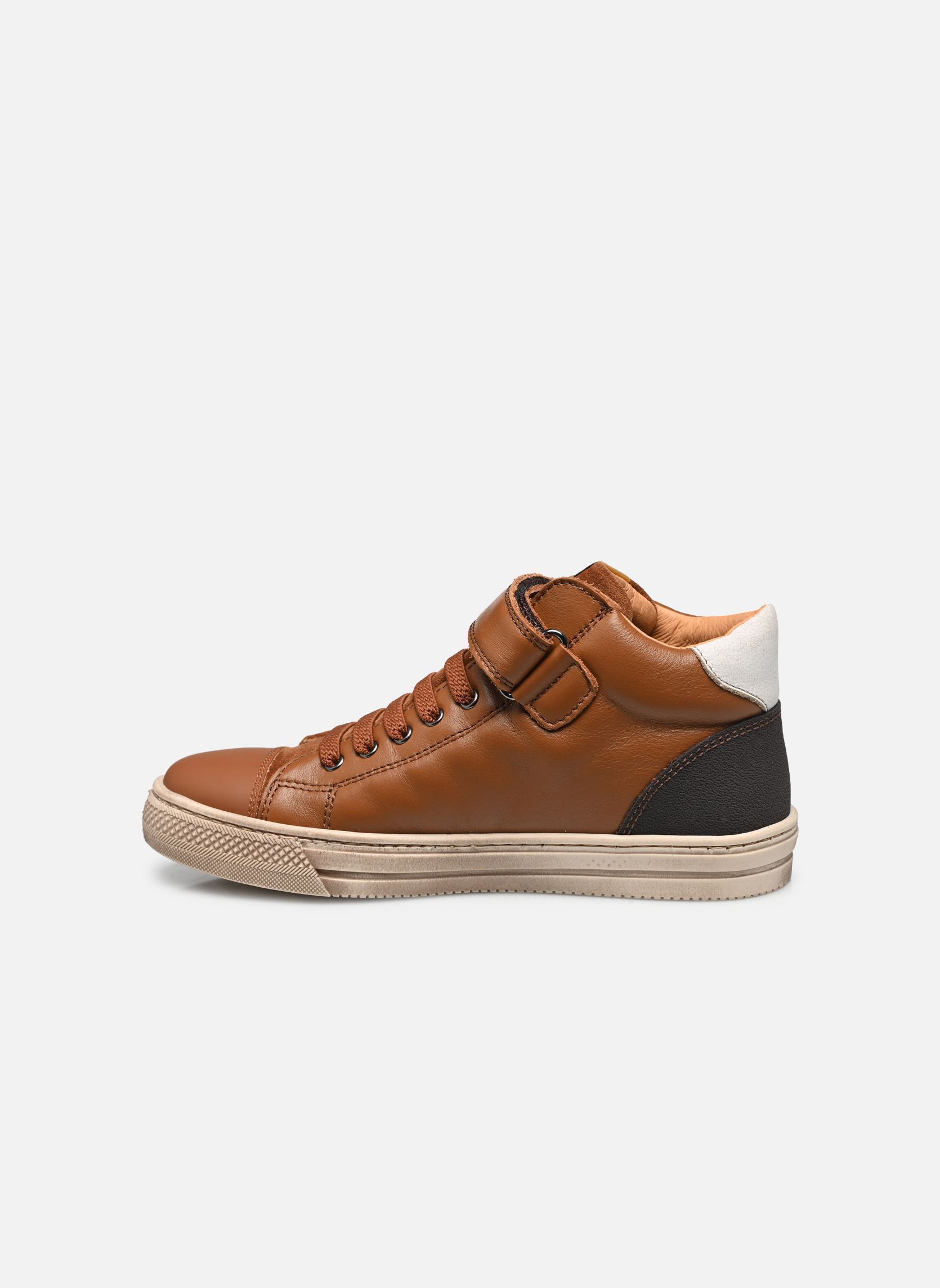 Knöchelhohe Sneaker Kelastic jungen braun Babybotte Knöchelhohe Sneaker Kelastic jungen braun COGNAC