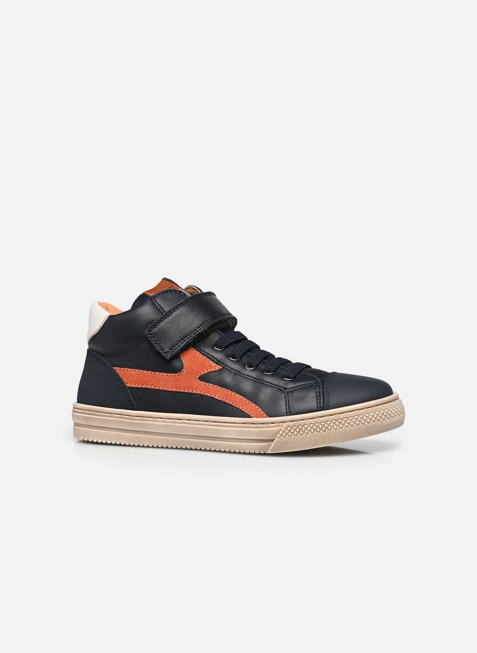 Baskets hautes Kelastic garçon bleu Babybotte Baskets hautes Kelastic garçon bleu BLEU