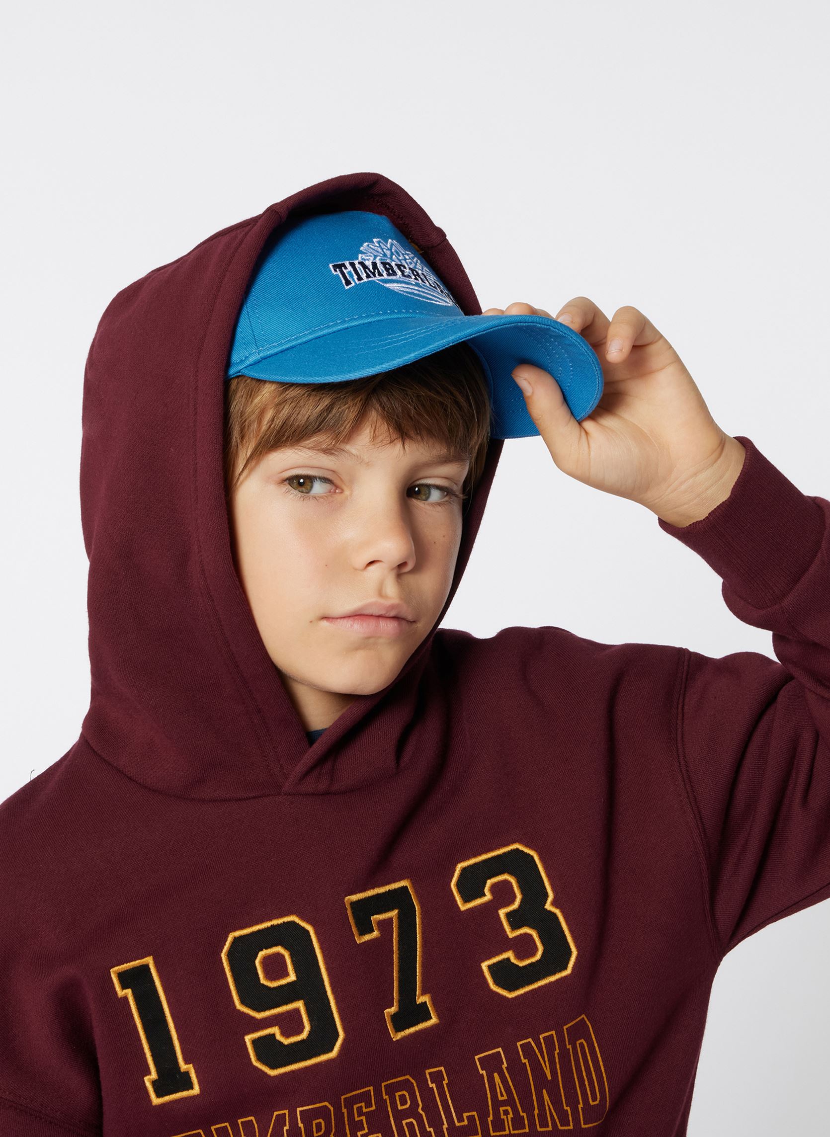 Sweats à capuche T60317 garçon bordeaux Timberland Sweats à capuche T60317 garçon bordeaux MARSALA
