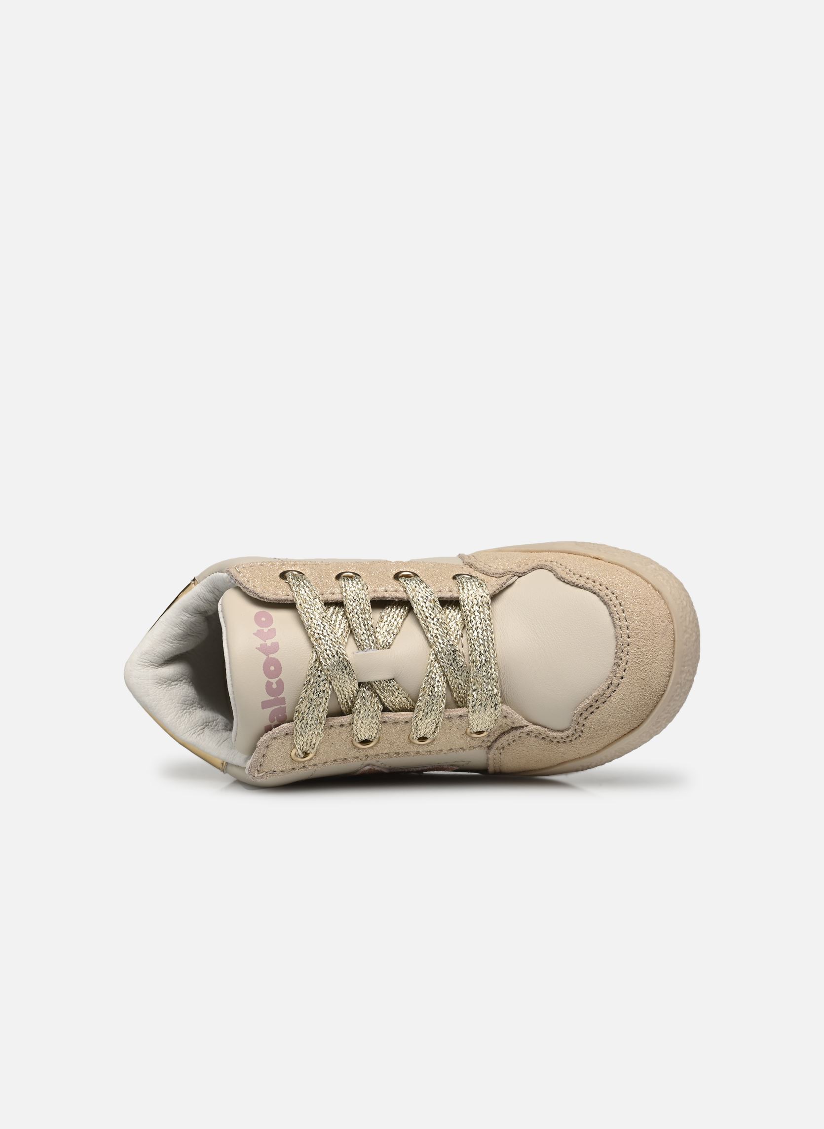 Knöchelhohe Sneaker Alnoite high 2 mädchen mehrfarbig Naturino Knöchelhohe Sneaker Alnoite high 2 mädchen mehrfarbig SUEDE GLITTER/CALF PLATINUM MI
