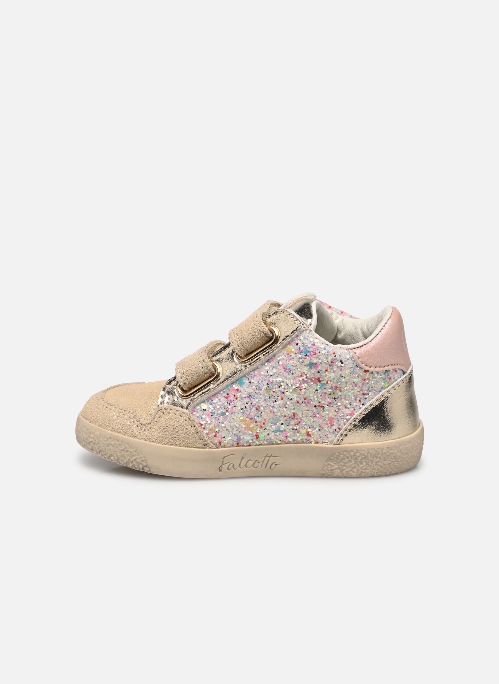 Sneakers basse Alnoite high 2 VL bambina multicolore Naturino Sneakers basse Alnoite high 2 VL bambina multicolore SUEDE GLITTER/GLITTER PLATINUM