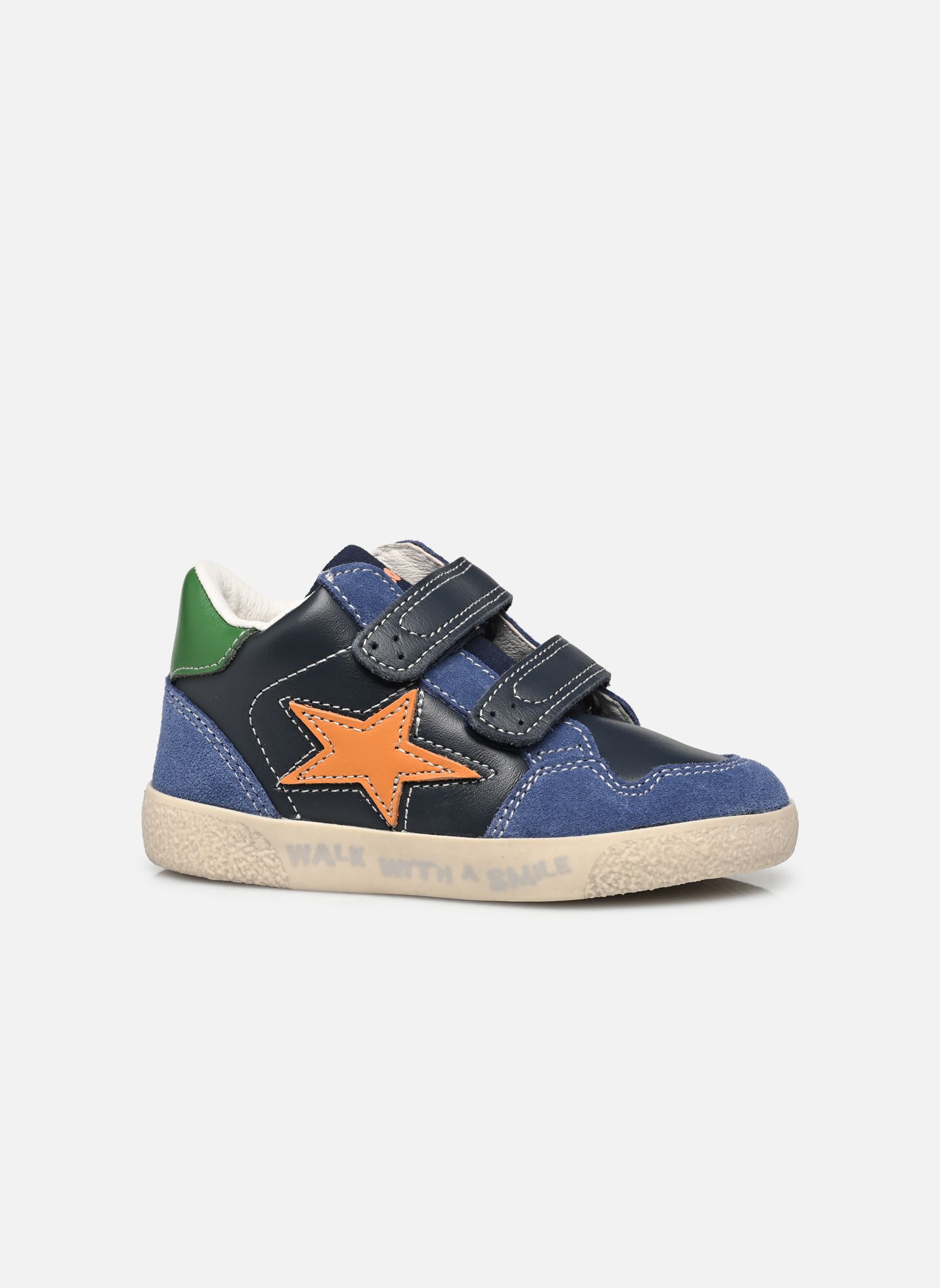 Baskets basses Alnoite high 2 VL garçon multicolore Naturino Baskets basses Alnoite high 2 VL garçon multicolore SUEDE/CALF AZURE NAVY