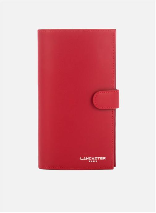 Lancaster Portefeuilles Smooth femme rouge