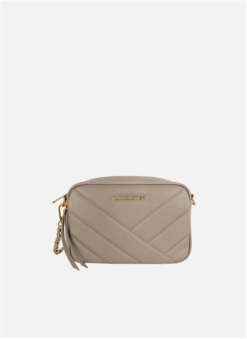 Lancaster Sacs à main Soft Matelassé femme gris