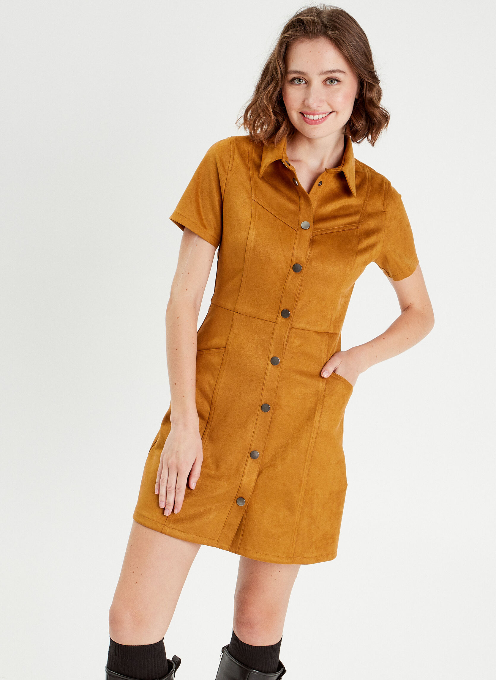 Robes ROSUNATURE femme marron Cache Cache Robes ROSUNATURE femme marron Marron