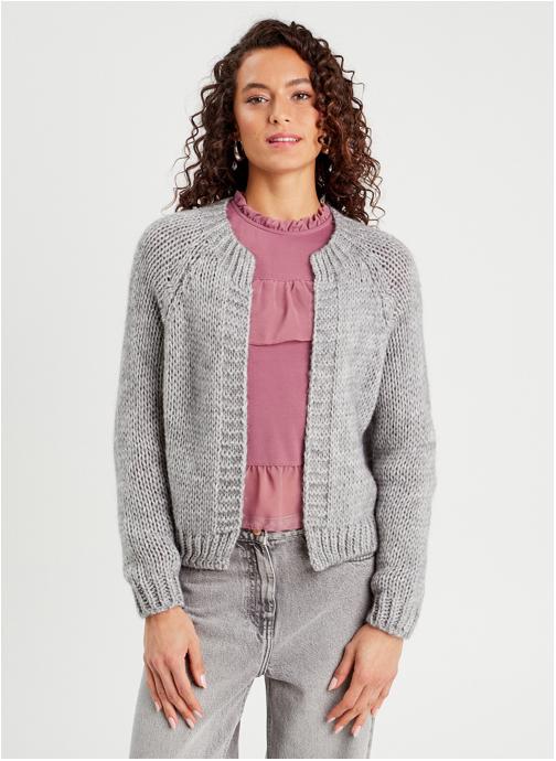 Cache Cache Gilets GILUXBOUT femme gris