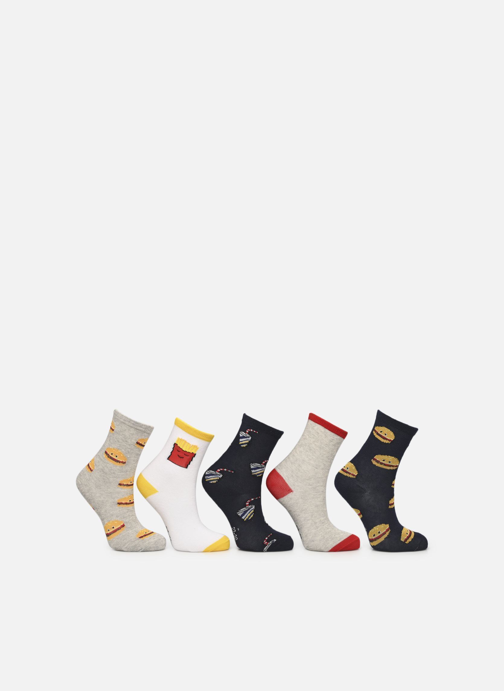 Chaussettes Chaussettes hautes burger garçon noir Sarenza Wear Chaussettes Chaussettes hautes burger garçon noir NOIR