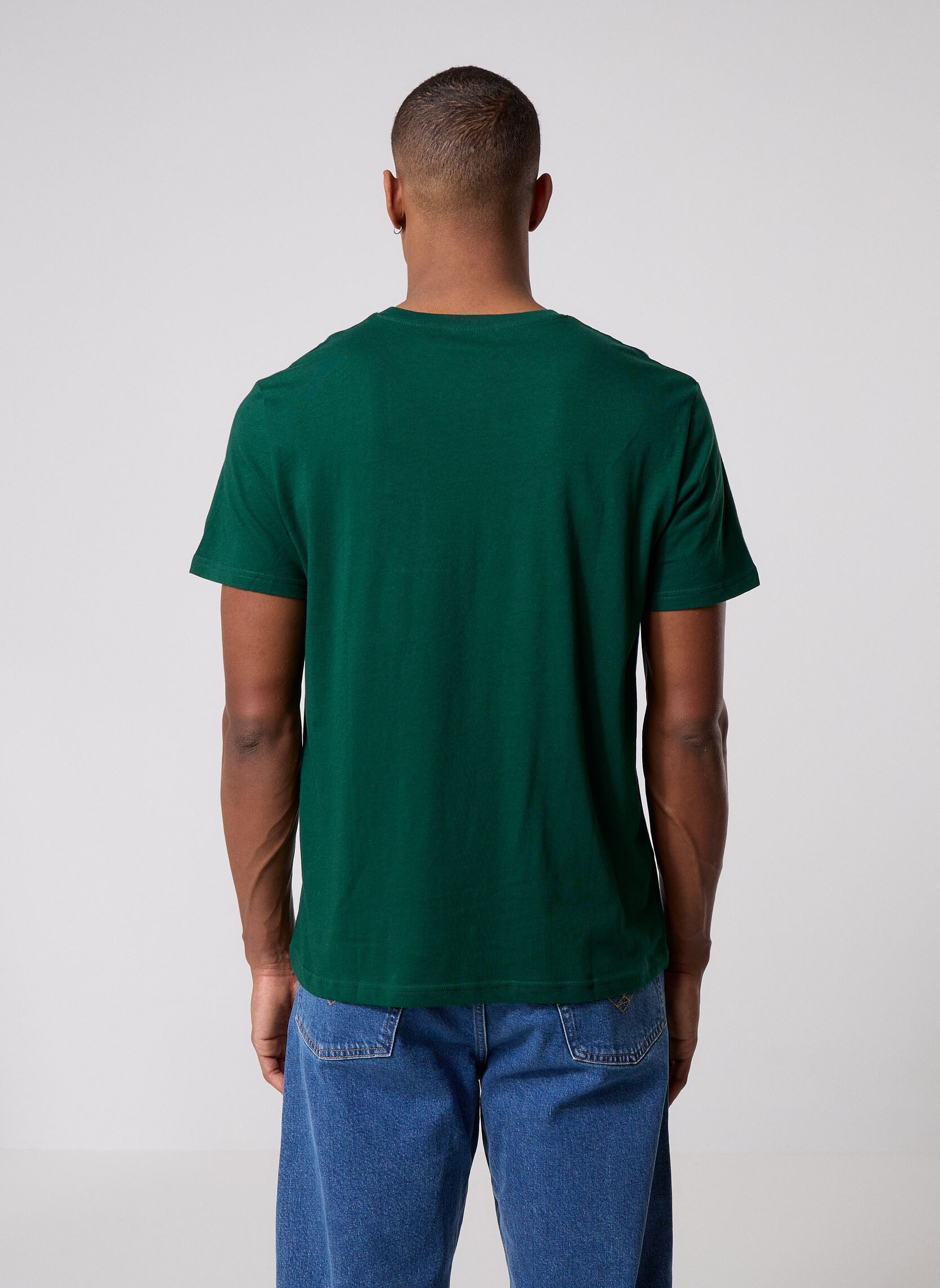 Tee-shirts manches courtes TASKO homme vert MADE BY Tee-shirts manches courtes TASKO homme vert Rain Forest