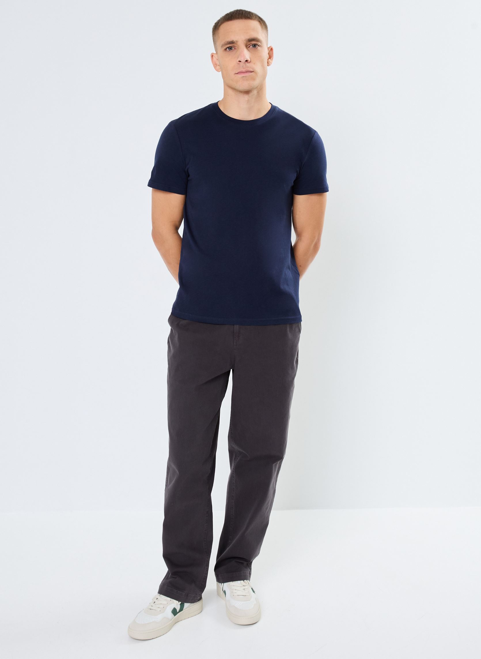 Tee-shirts manches courtes TASKO homme bleu MADE BY Tee-shirts manches courtes TASKO homme bleu Marine