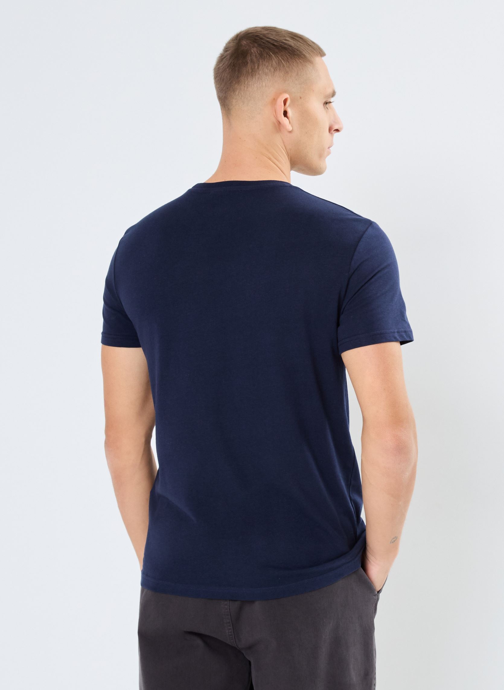 Tee-shirts manches courtes TASKO homme bleu MADE BY Tee-shirts manches courtes TASKO homme bleu Marine